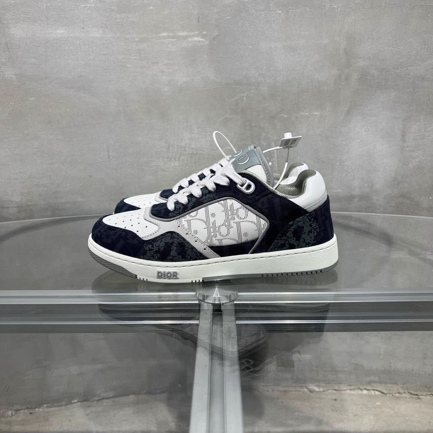 Dior DIOR B27 Navy Blue 36 Original Box & Accs Size US 5 / IT 35 - 3 Thumbnail