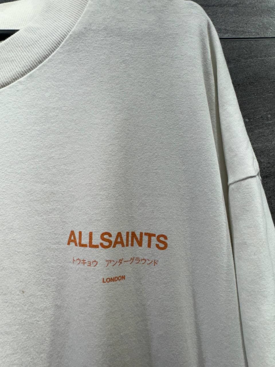 Allsaints ALLSAINTS Underground Logo Graphic T-Shirt Size US L / EU 52-54 / 3 - 3 Thumbnail