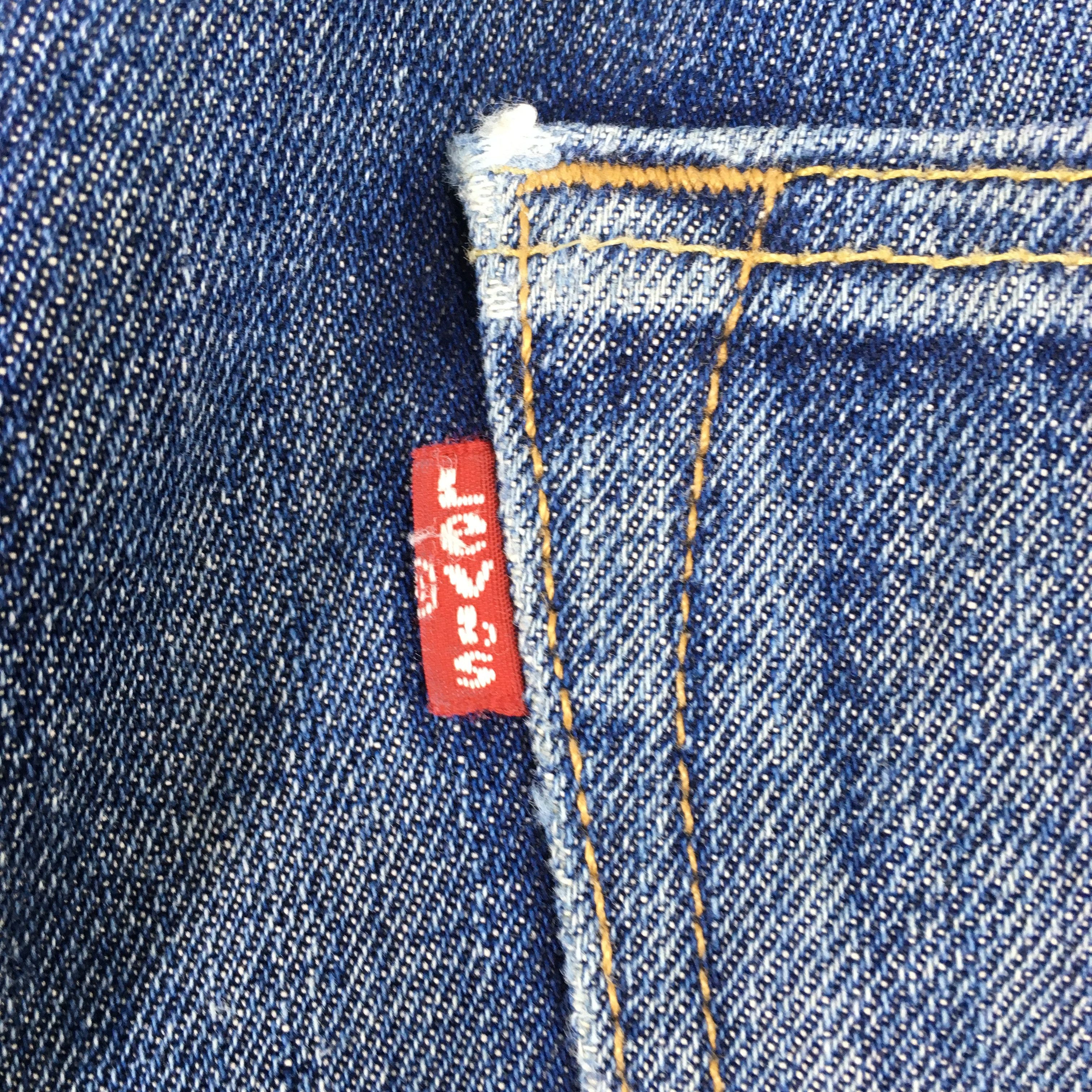 Levi's Size 29x32 Vintage 90s Levi's 501 Splash Stonewash S47 Size US 33 - 11 Thumbnail