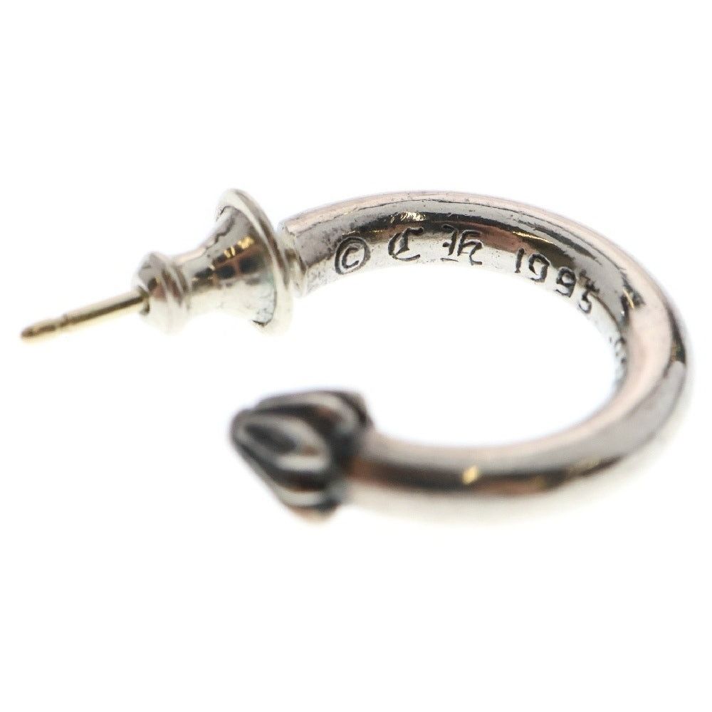Chrome Hearts Chrome Hearts Plain Silver Hoop Earring BCA101 Size ONE SIZE - 5 Thumbnail
