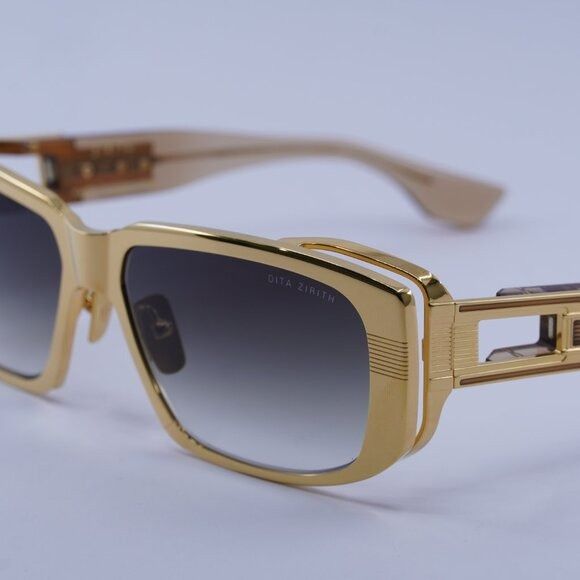 Dita Dita ZIRITH DTS-435-A-01 Sunglasses Gold Rectangle Frame Size ONE SIZE - 5 Thumbnail