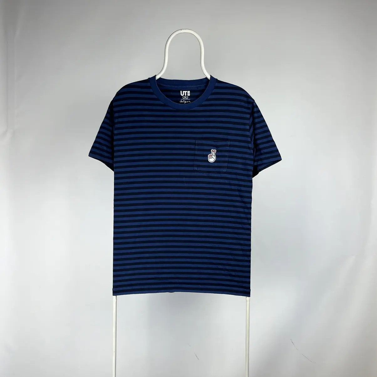 Japanese Brand Peter Ceizer X Uniqlo Size XL Striped Pocket Fingers Crossed Size US XL / EU 56 / 4 - 1 Thumbnail