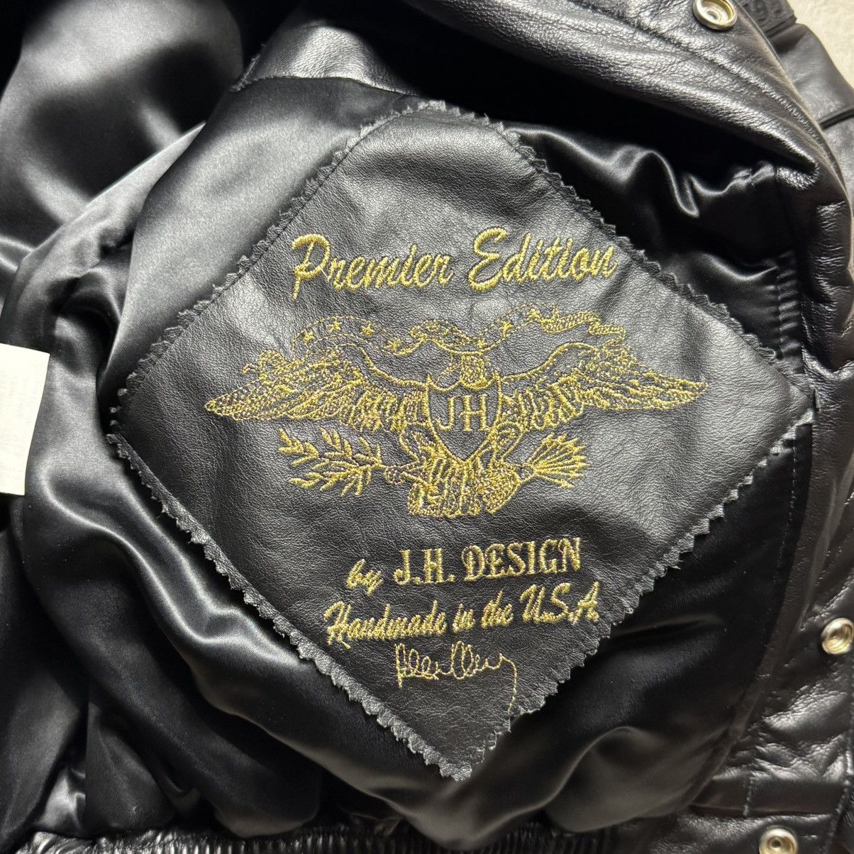Jeff Hamilton Jeff Hamilton NBA Bulls 5 Time Champions Leather Jacket Size US M / EU 48-50 / 2 - 9 Thumbnail
