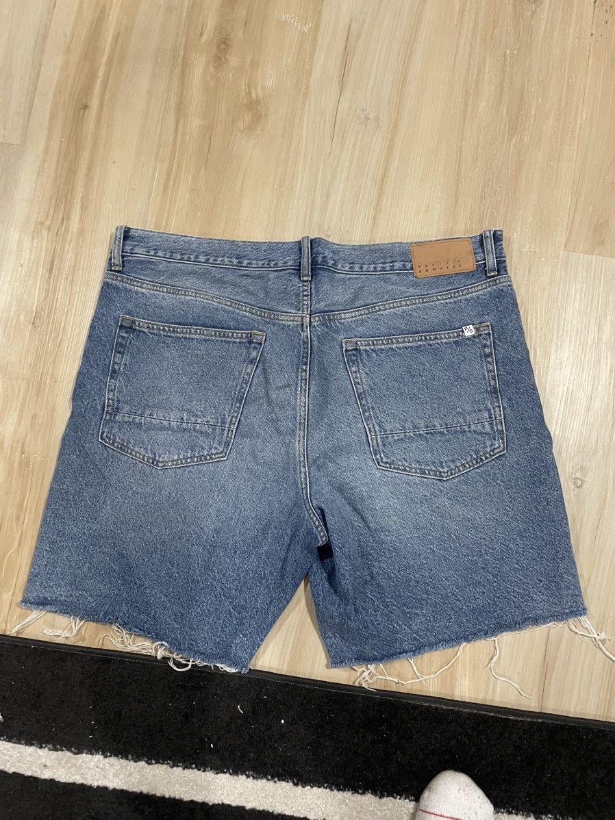 Pacsun Pacsun Jean Shorts Size US 38 / EU 54 - 3 Thumbnail
