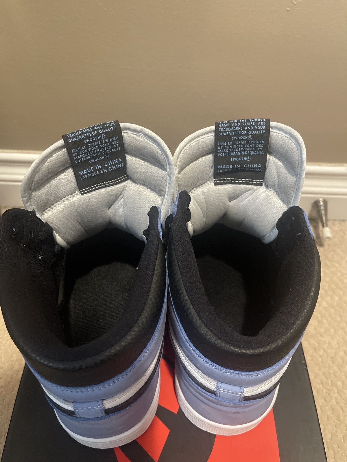 Jordan Brand × Nike Jordan 1 University Blue Size US 13 / EU 46 - 9 Thumbnail