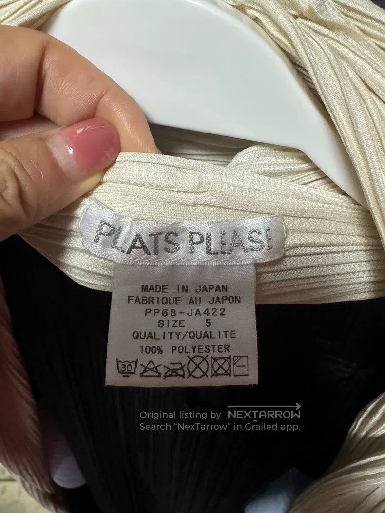 Issey Miyake Issey Miyake Off-white mid-length cardigan Size XXL / US 16-18 / IT 52-54 - 5 Thumbnail