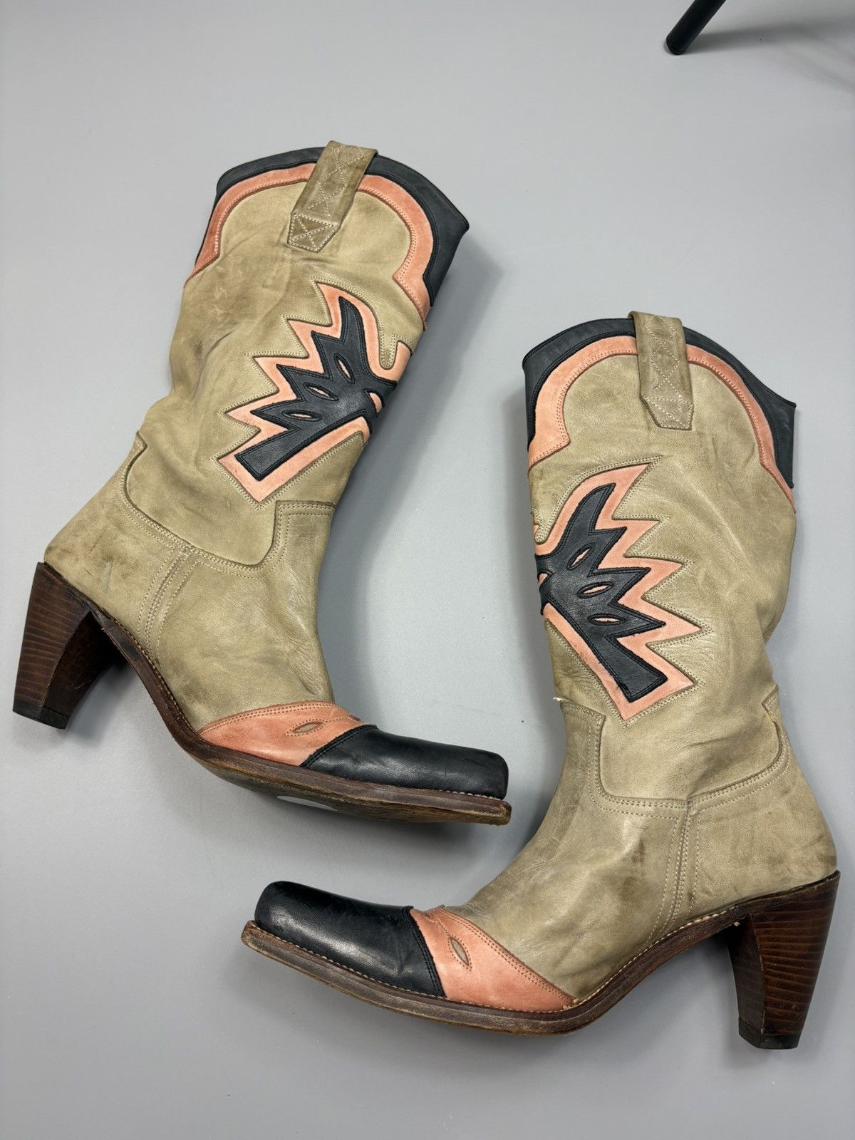 Sancho Boots SANCHO Cowboystiefel Goodyear Welted Western Vintage Boots Size US 8 / IT 38 - 6 Thumbnail