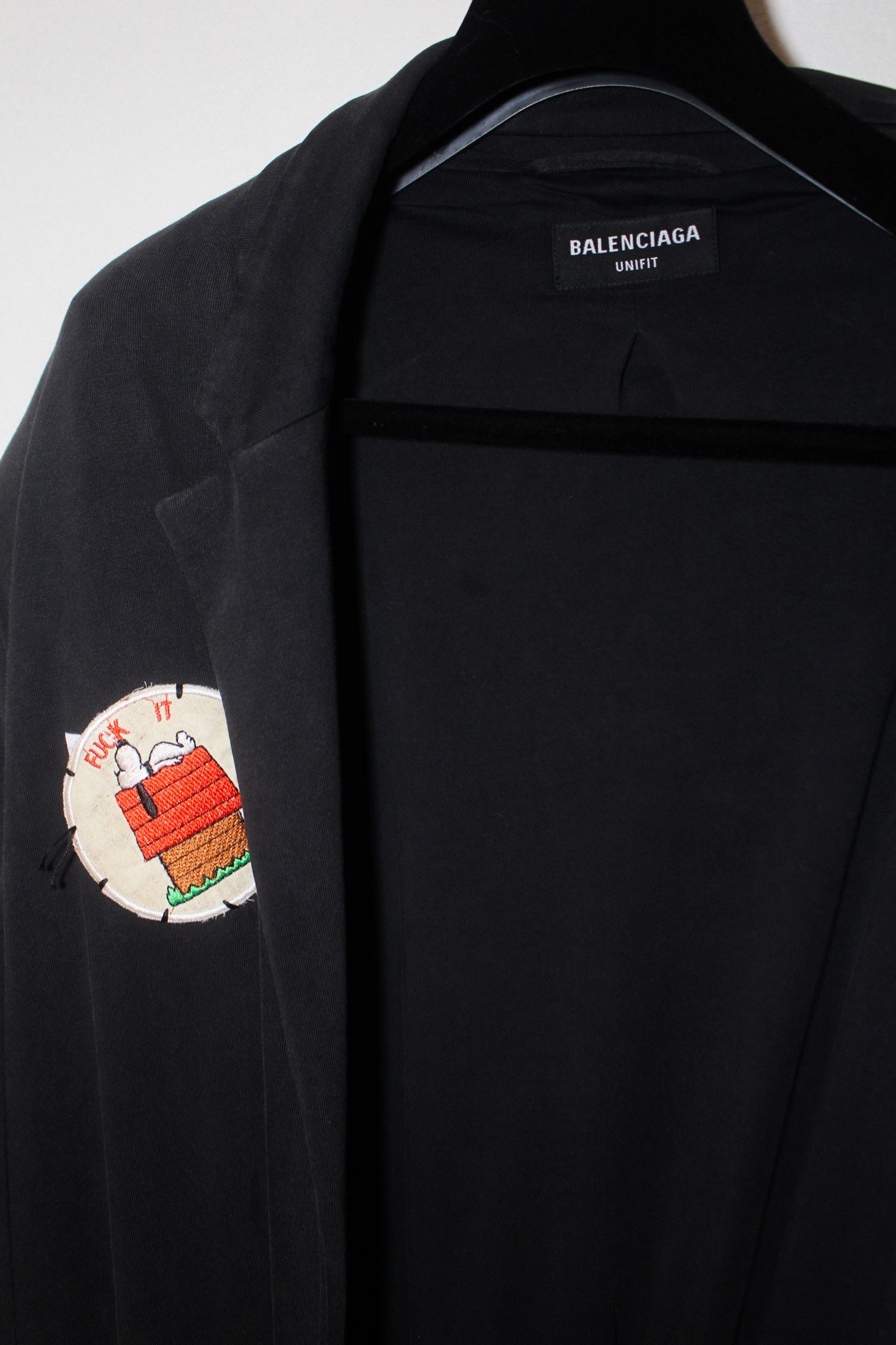 Balenciaga AW2021 HEAVYWEIGHT COTTON BLAZER SKATER JACKET Size 50R - 4 Thumbnail