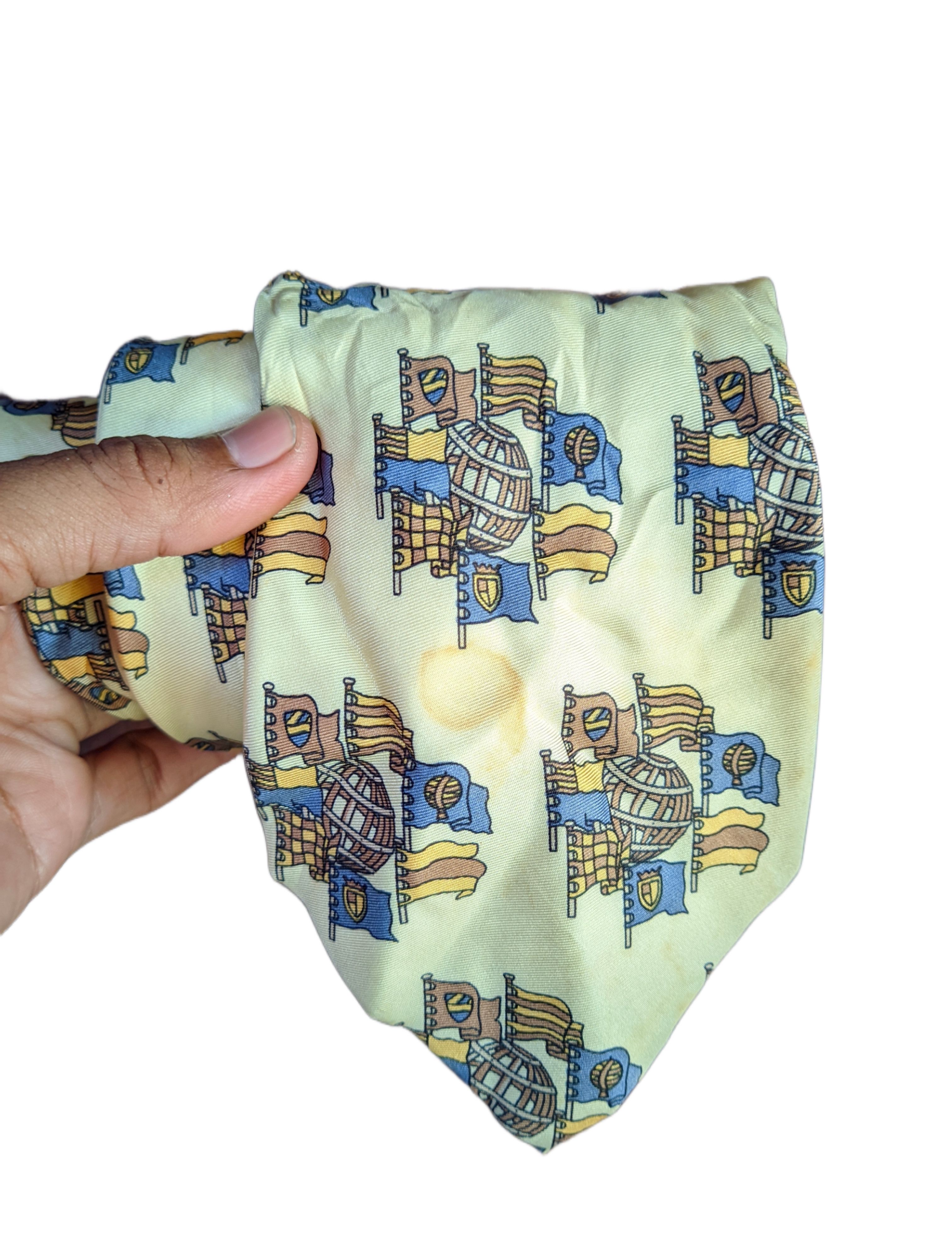 Alviero Martini Alviero Martini 100% Pure Silk Hand Made Italy Size ONE SIZE - 1 Thumbnail