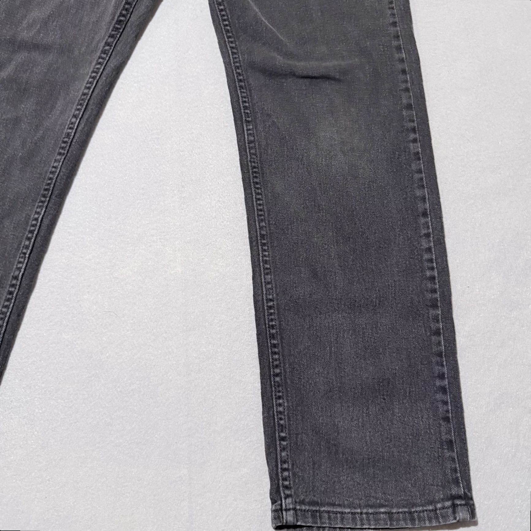Lee Lee Jeans Men Black Denim Zip-Fly Stretch 34x32 Straight-Leg Premium Select Brand Logo 5-Pocket Men's Jeans Size US 34 / EU 50 - 5 Thumbnail