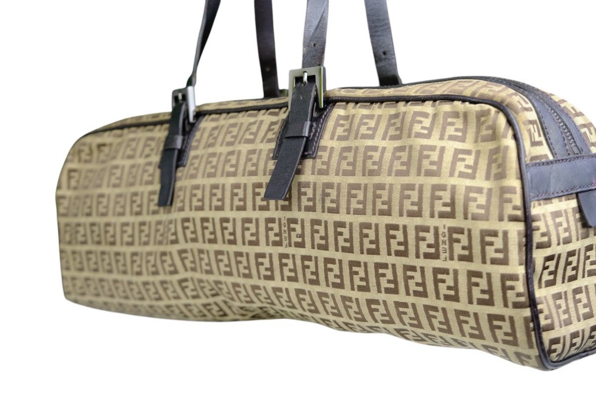 Fendi Authentic vintage Fendi vintage zucchino monogram barrel bag Size ONE SIZE - 3 Thumbnail