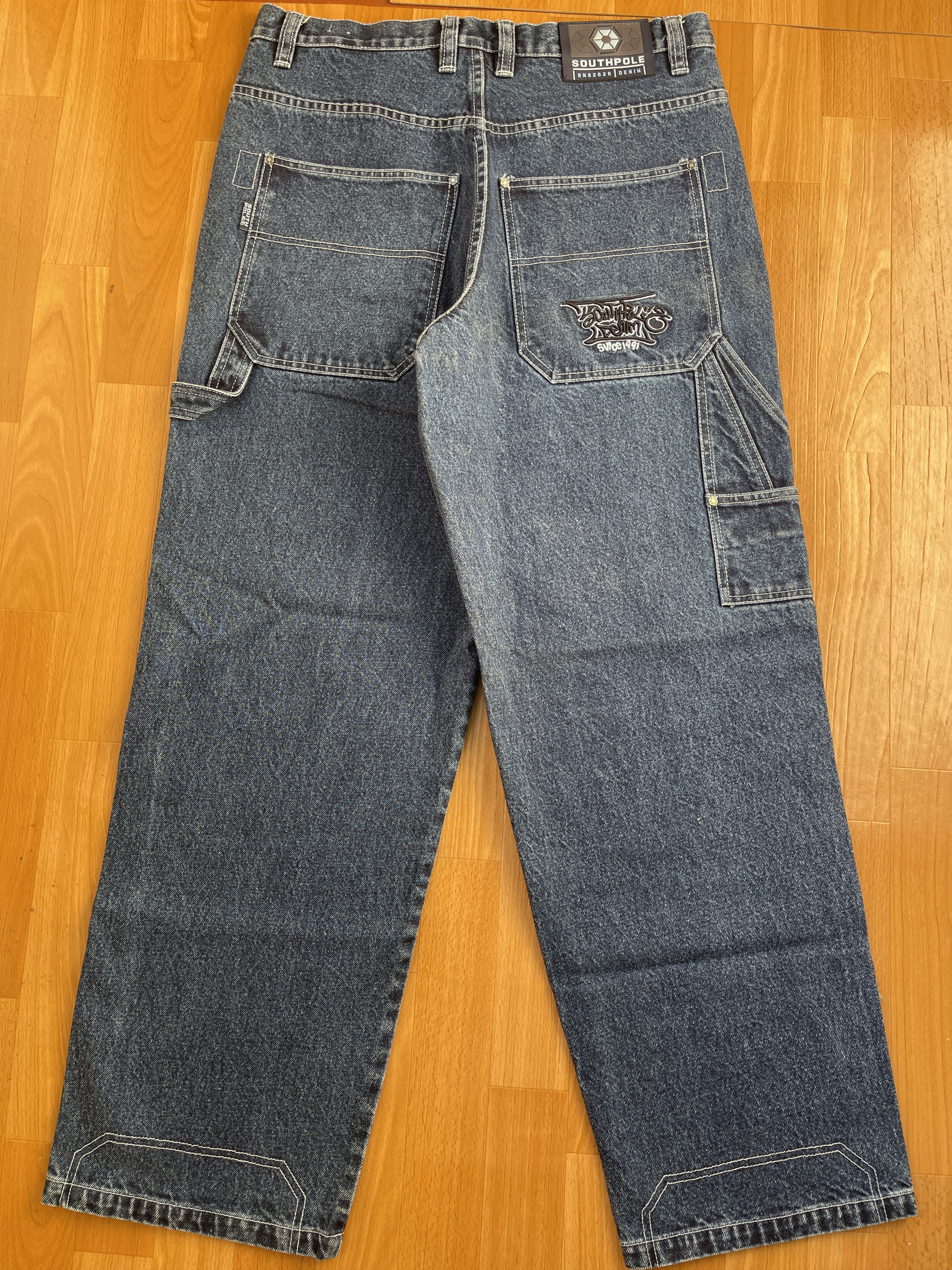 Southpole Southpole jeans, baggy vintage South Pole 90s hip hop Y2K 36 Size US 36 / EU 52 - 1 Thumbnail