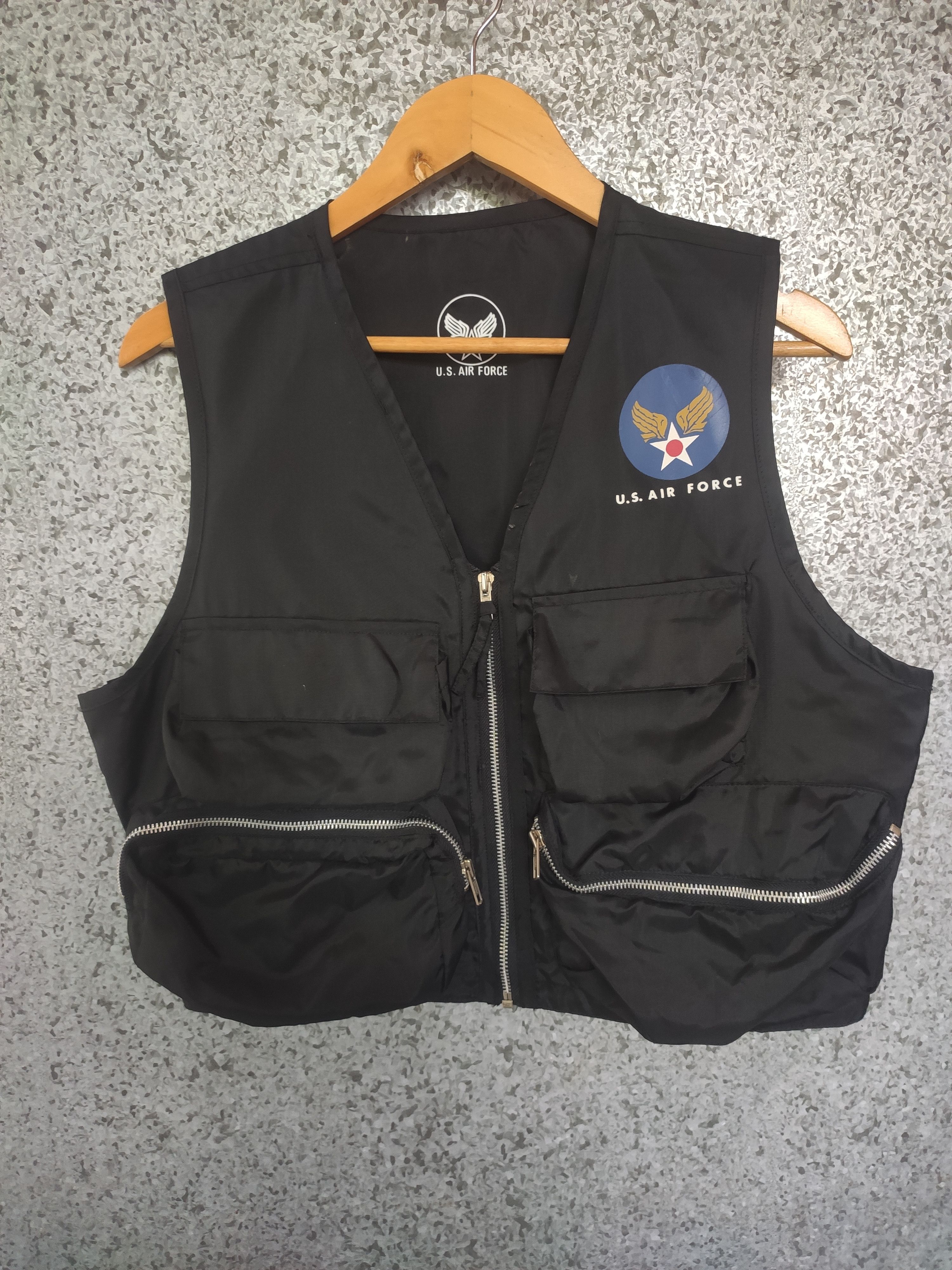 Avirex Vintage US Air force vest tactical design Size US M / EU 48-50 / 2 - 7 Thumbnail