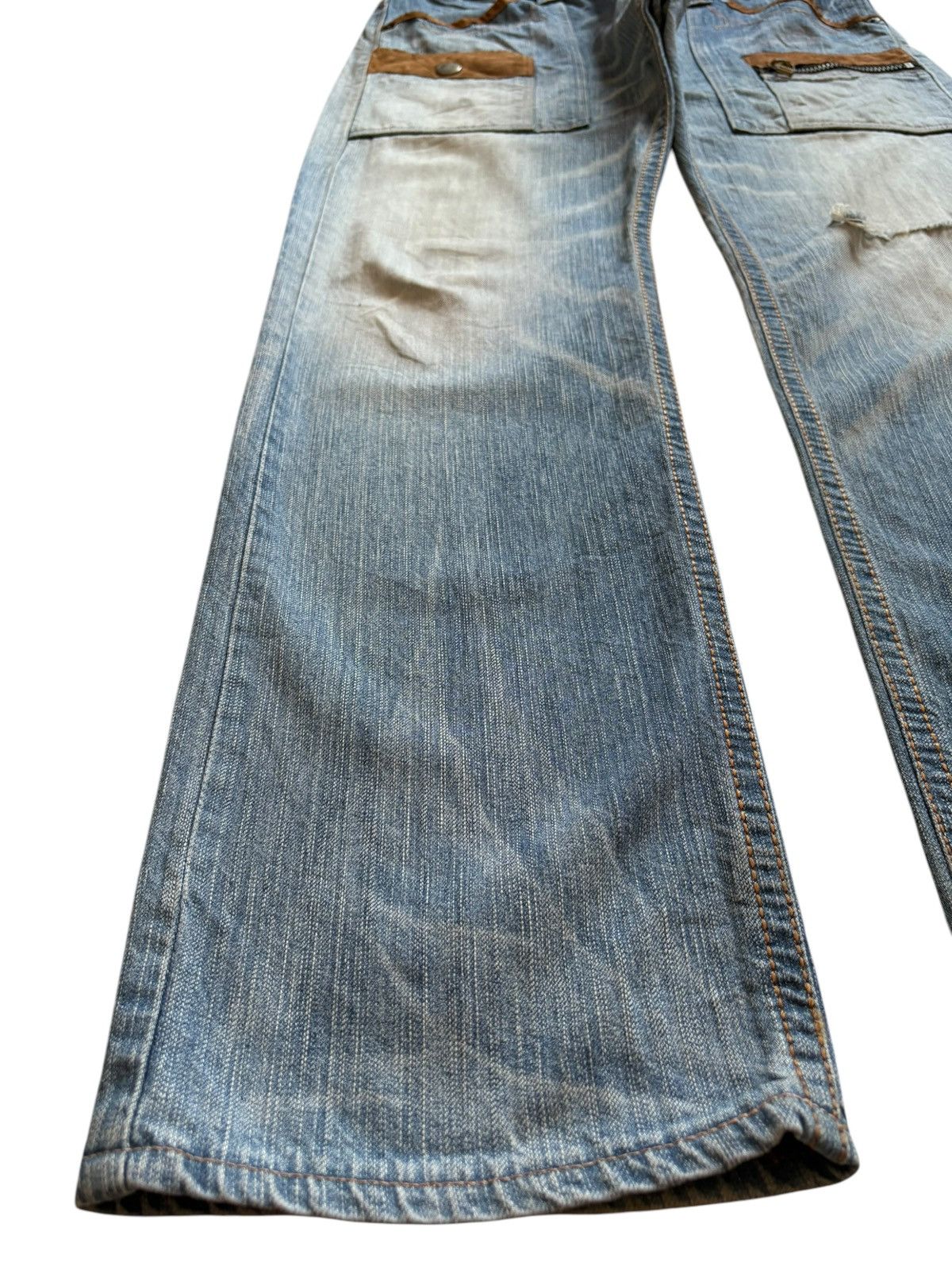 Edwin Exclusive Vintage Edwin Fatigue Baggy Bush Denim Pants Size US 34 / EU 50 - 6 Thumbnail