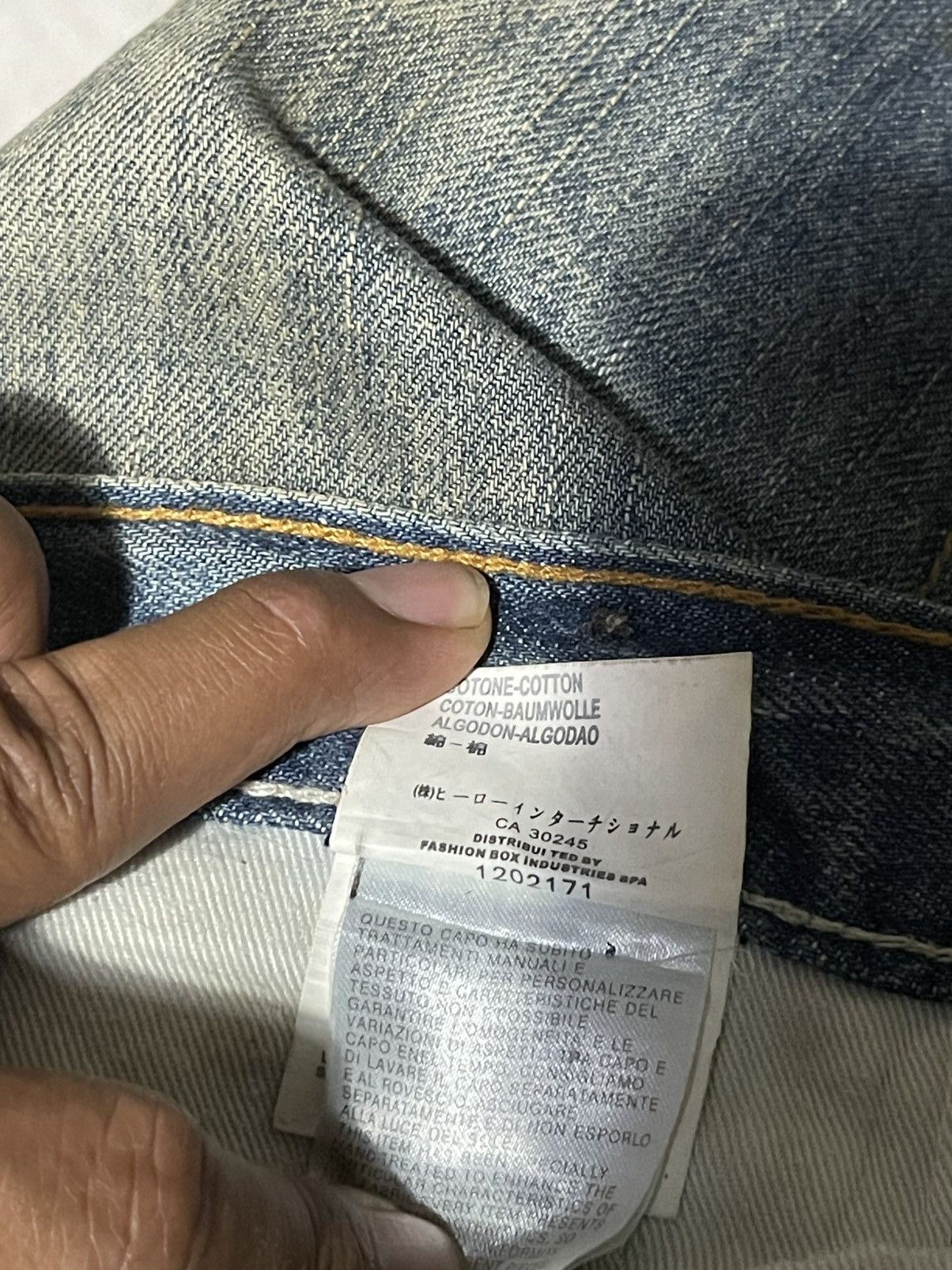 Replay Replay Distressed denim Size US 33 - 12 Thumbnail