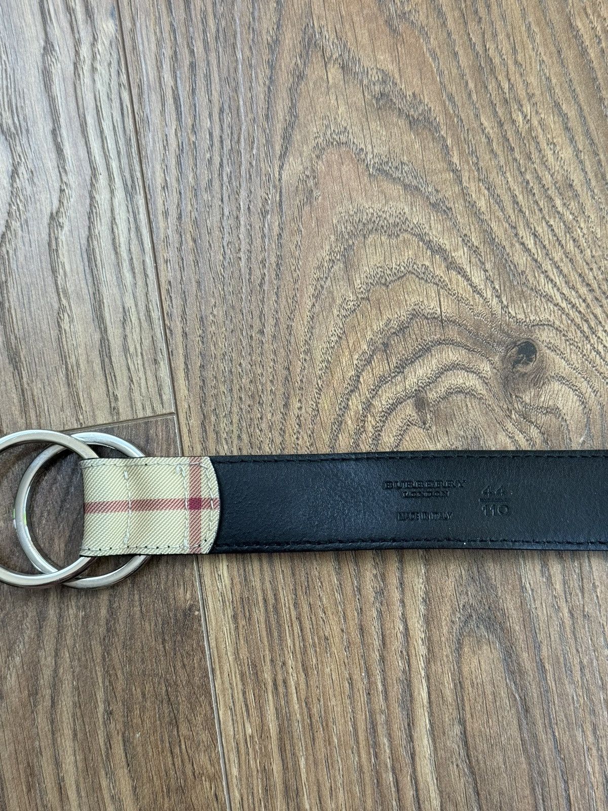 Burberry Leather belt Burberry y2k original luxury casual item Size ONE SIZE - 4 Thumbnail