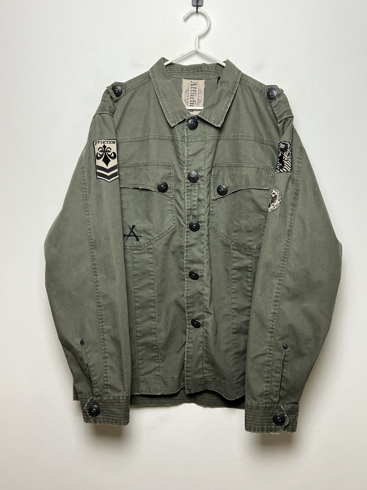 Affliction Affliction punk military jacket Size US L / EU 52-54 / 3 - 14 Thumbnail