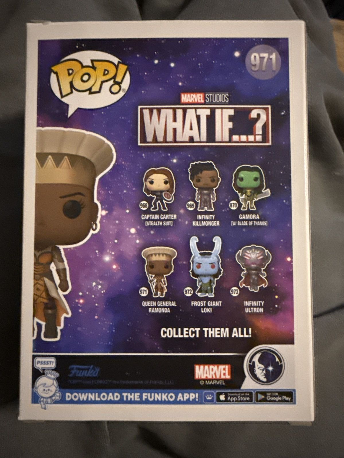 POP MART Funko Pop #971 Marvel Studios What If… Queen General Ramonda Size ONE SIZE - 5 Thumbnail
