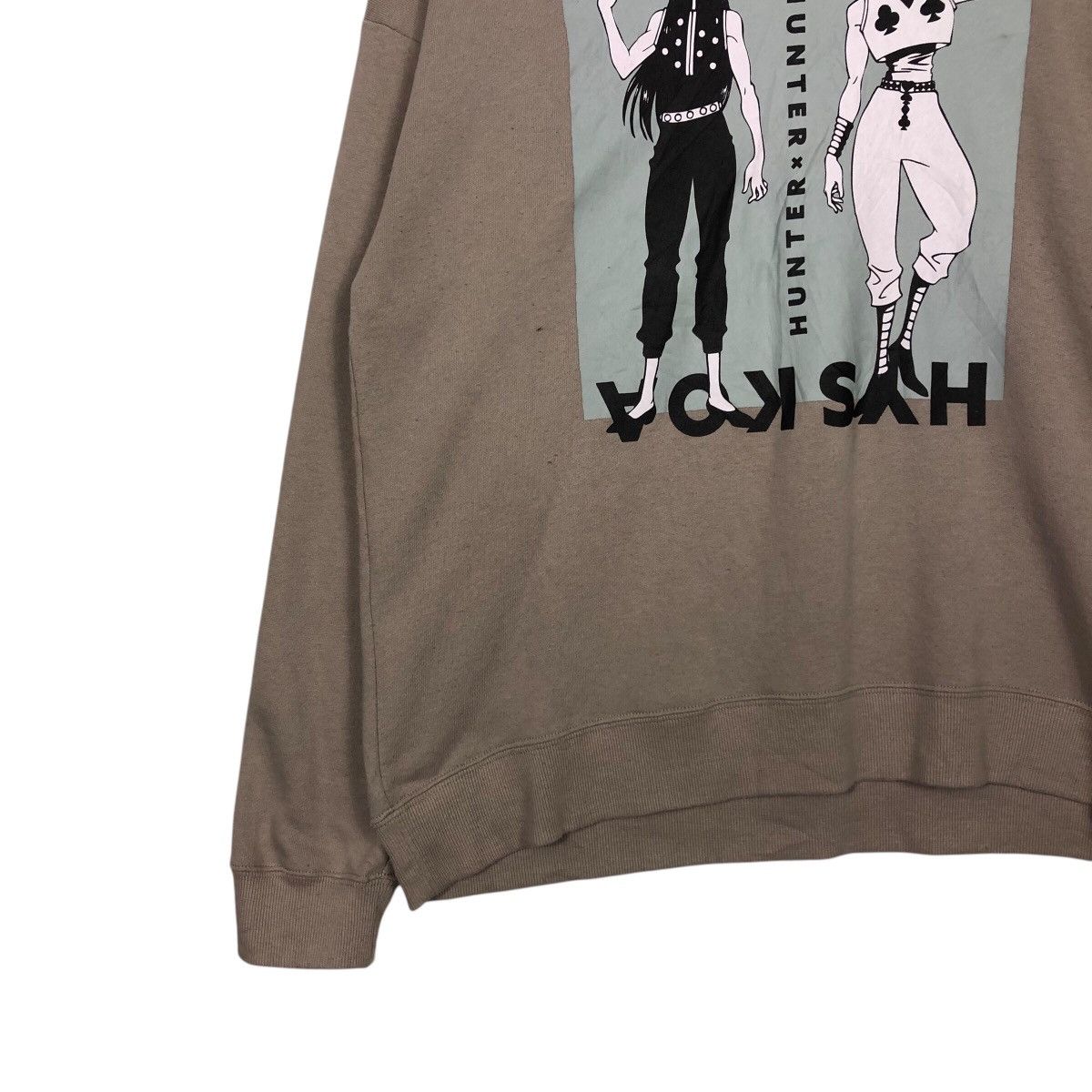 Cartoon Network 📌Vintage Sweatshirt Hunter X Hunter Cartoon Big Logo Size US L / EU 52-54 / 3 - 5 Thumbnail