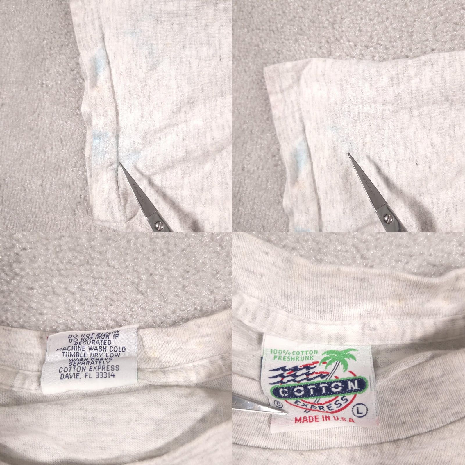 Vintage VINTAGE Sea World Cotton Express Shirt Mens L Gray Graphic Tee San Diego Size US L / EU 52-54 / 3 - 8 Thumbnail