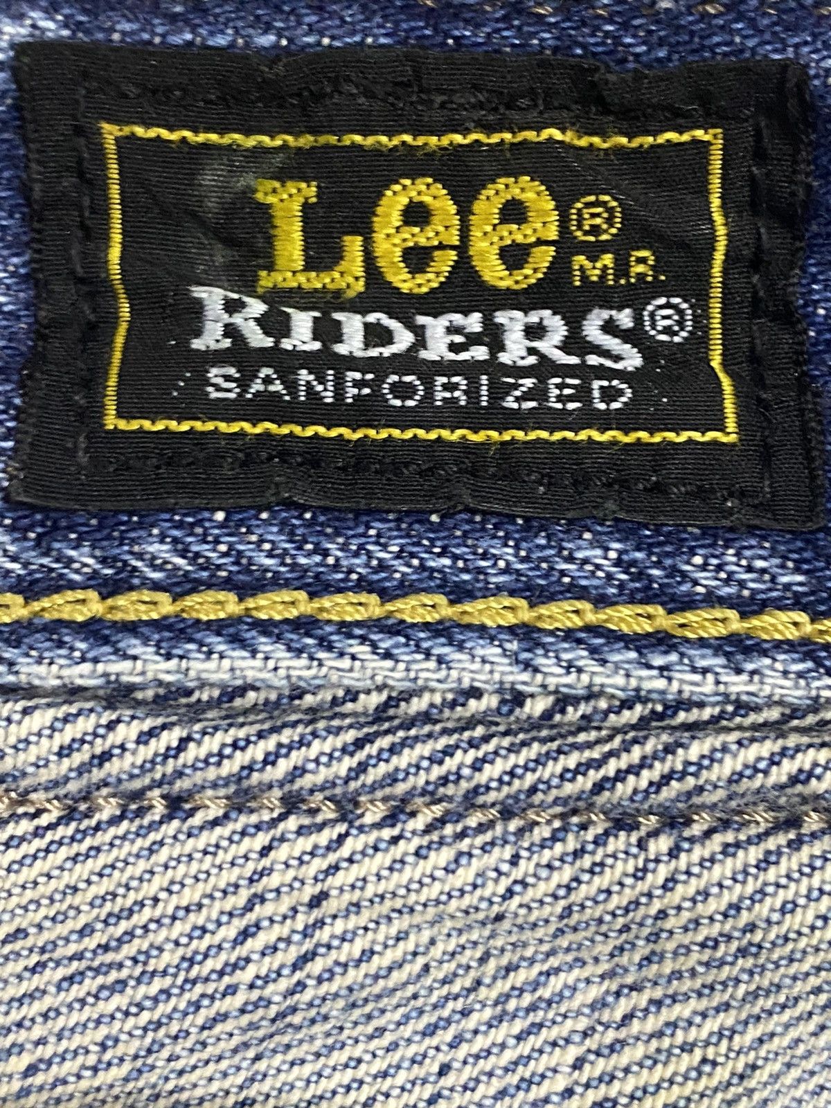 Lee Vintage Lee Riders Faded Wash Distressed Bootcut Jeans Size US 28 / EU 44 - 15 Thumbnail