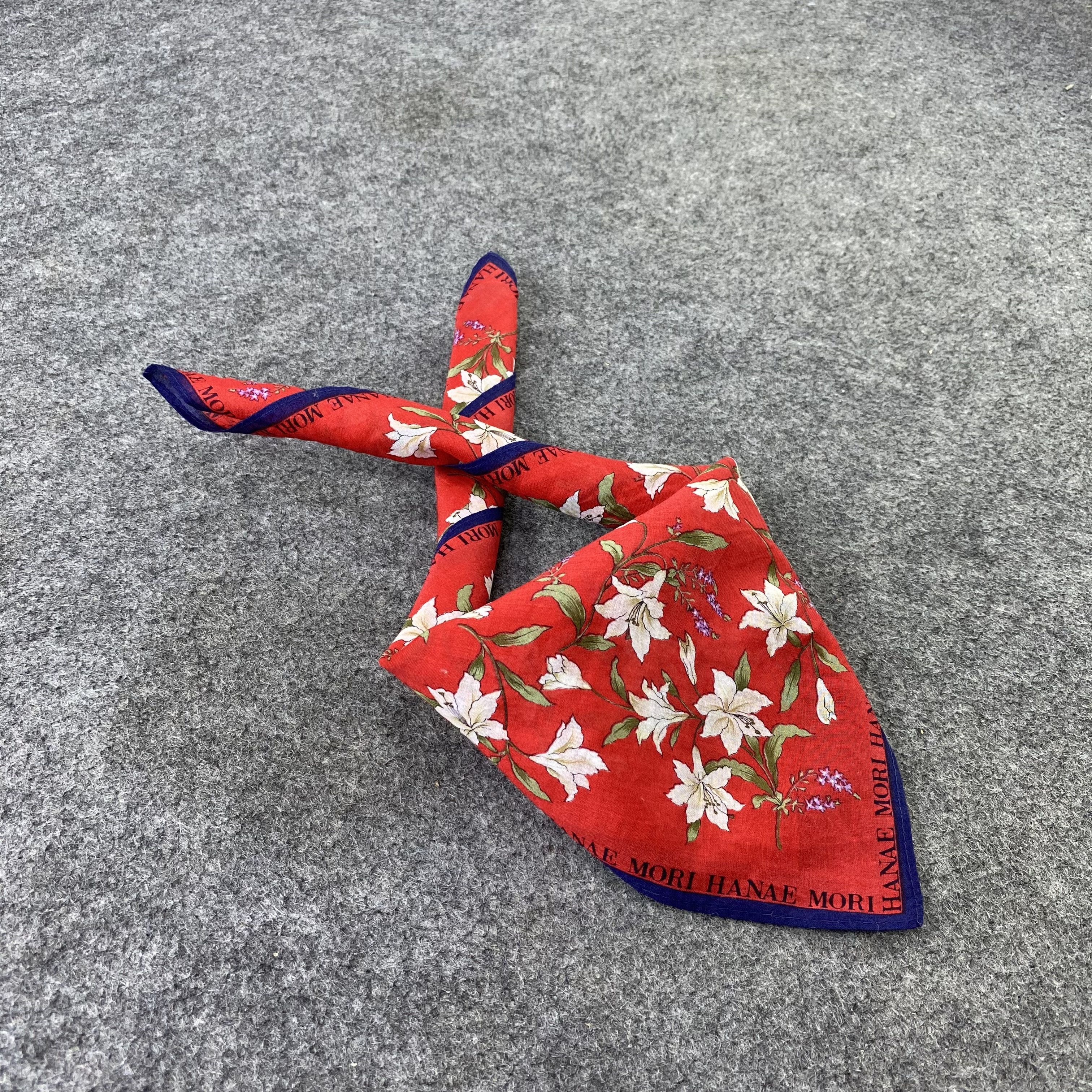 Hanae Mori Handkerchief / Bandana / Neckerchief -B1059
