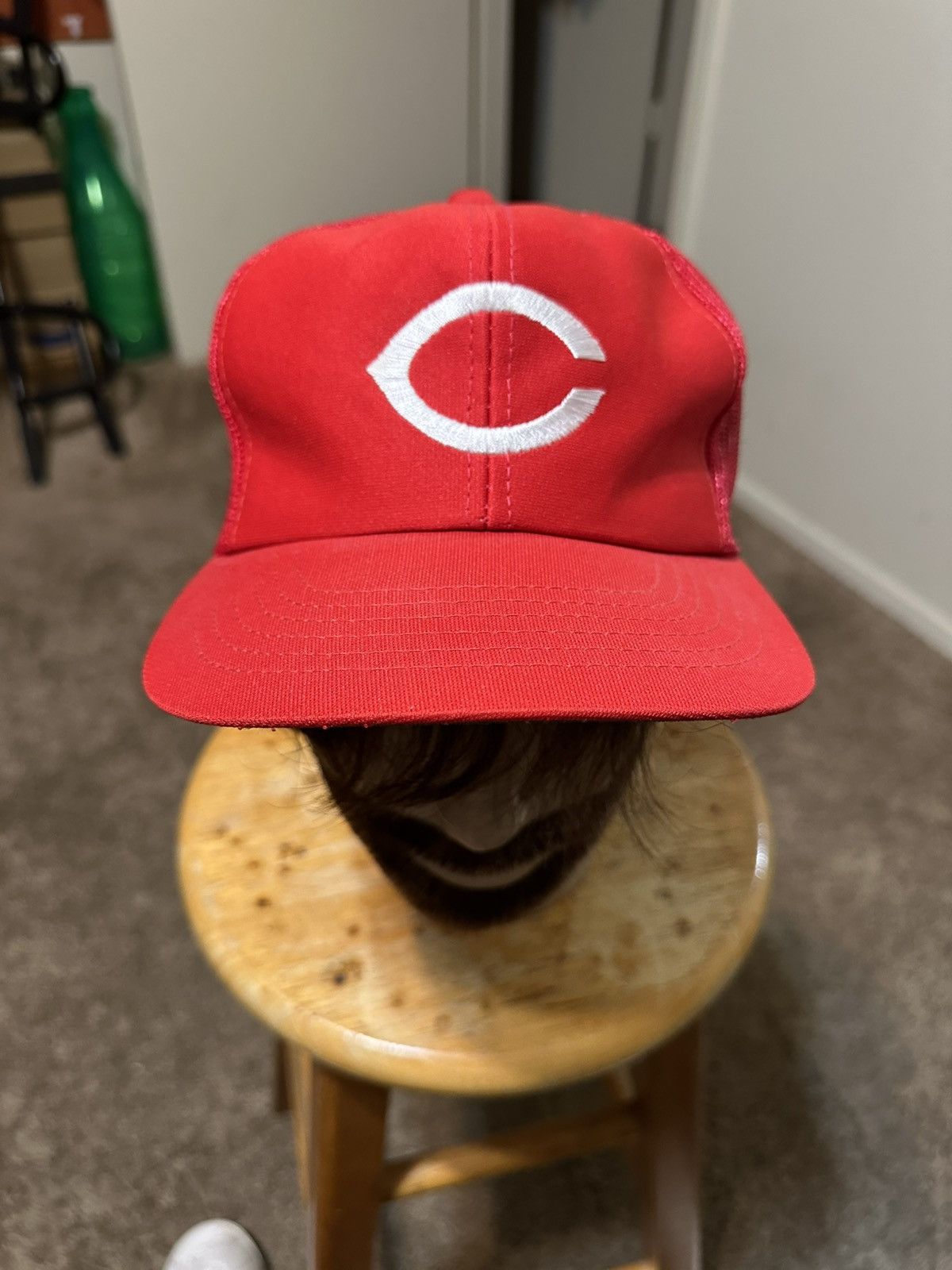 MLB × Vintage Vintage MLB Cincinnati Reds “triple red” hat 90s Size ONE SIZE - 2 Thumbnail