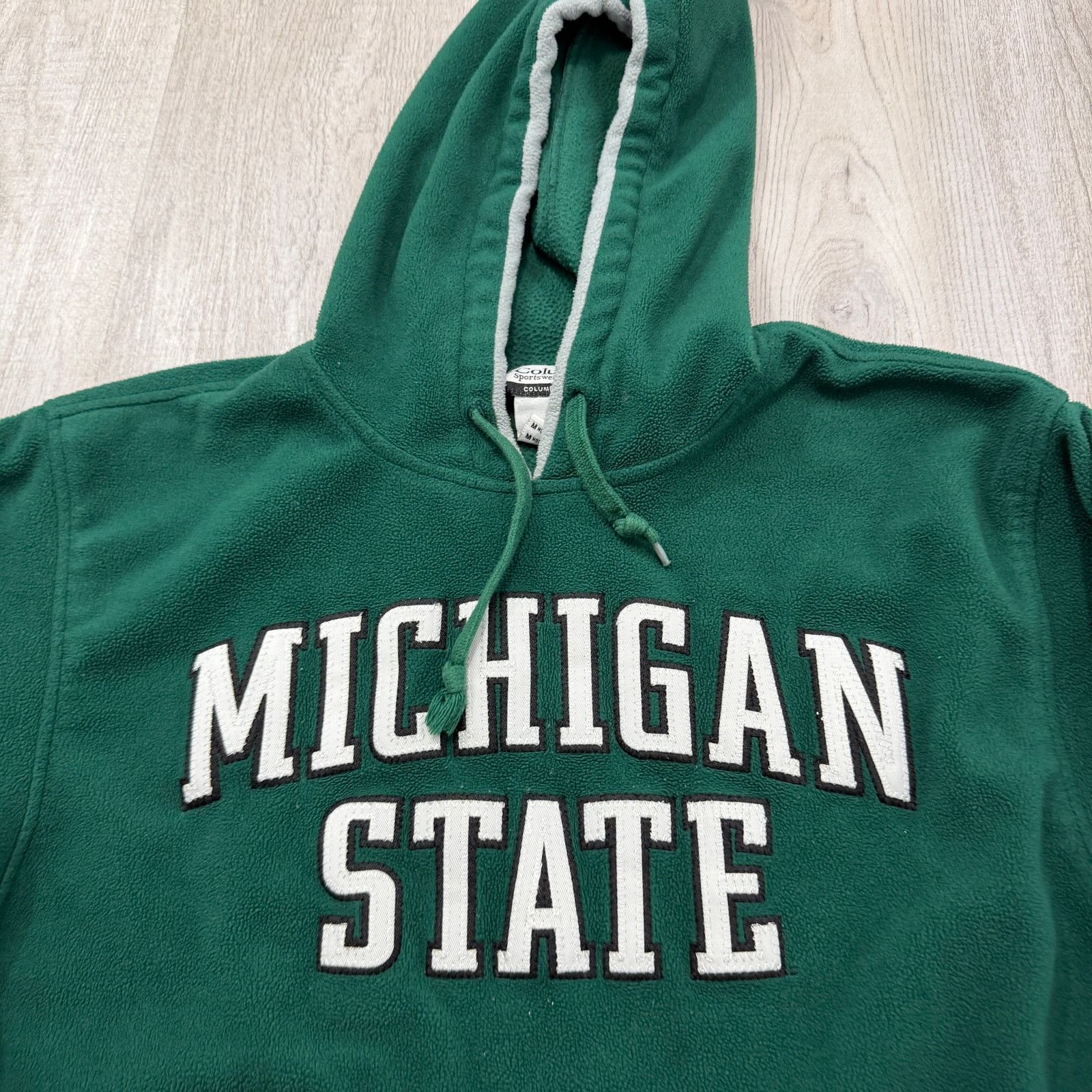 Columbia Columbia Michigan State Spartans Hoodie Men's Medium Green Size US M / EU 48-50 / 2 - 3 Thumbnail