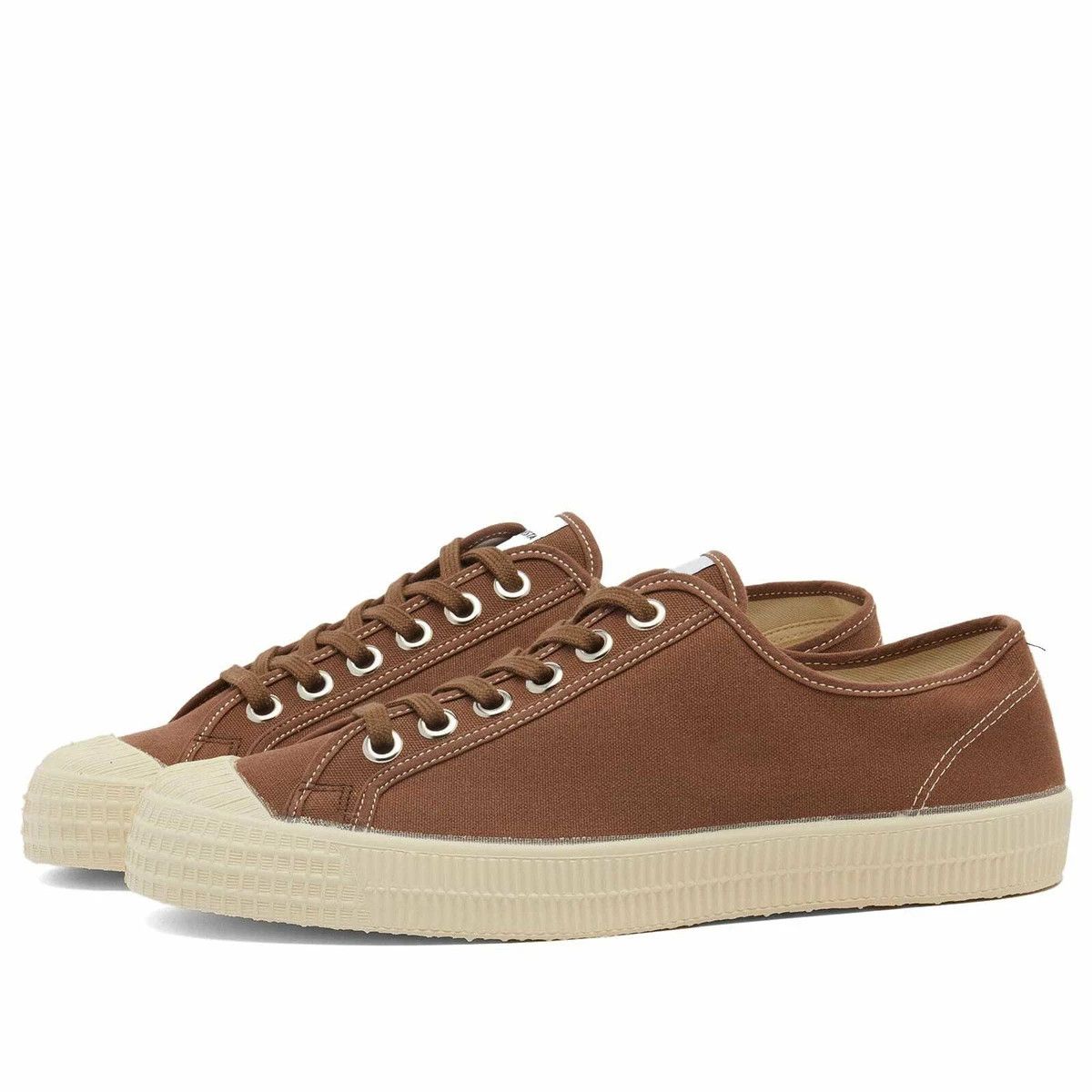 Novesta Novesta Star Master Contrast Stitch Sneakers in Brown Size US 9 / EU 42 - 1 Thumbnail