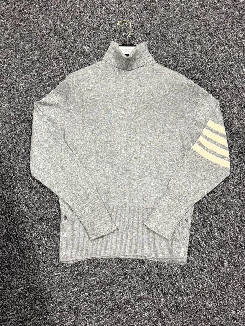 Thom Browne Thom Browne High-Neck Cardigan Size US XL / EU 56 / 4 - 3 Thumbnail