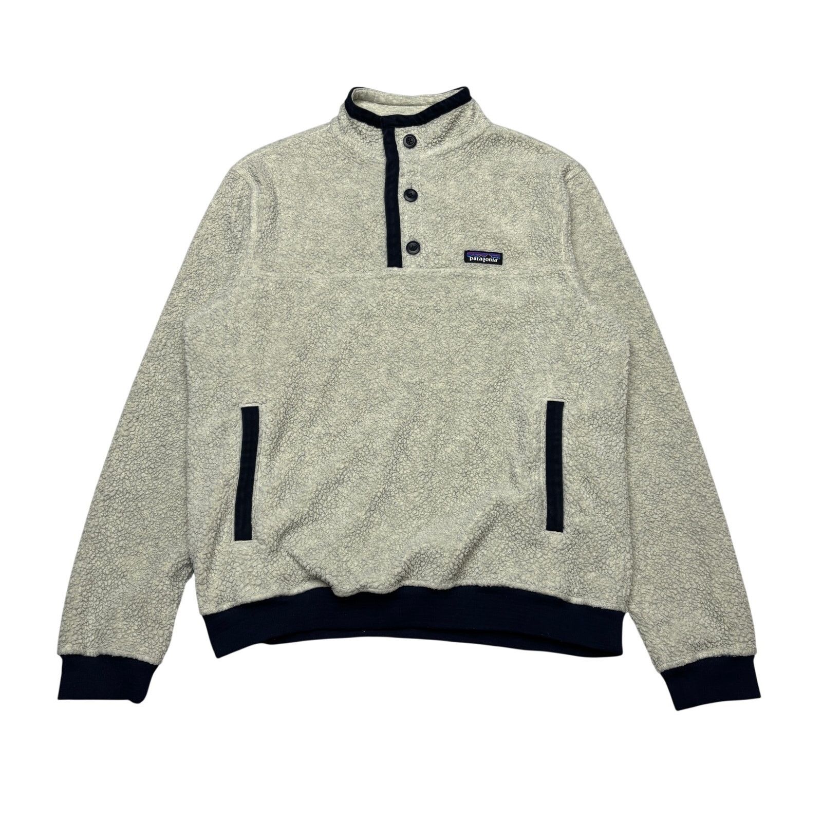 Patagonia Patagonia Shearling Button Fleece Pullover Jacket Men's M Size US M / EU 48-50 / 2 - 1 Thumbnail