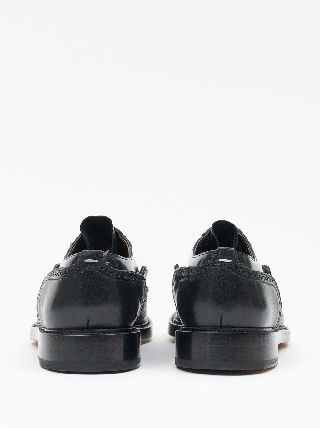 Maison Margiela oc11z1125 Tabi Monster Leather Brogues in Black Size US 9 / IT 39 - 3 Thumbnail