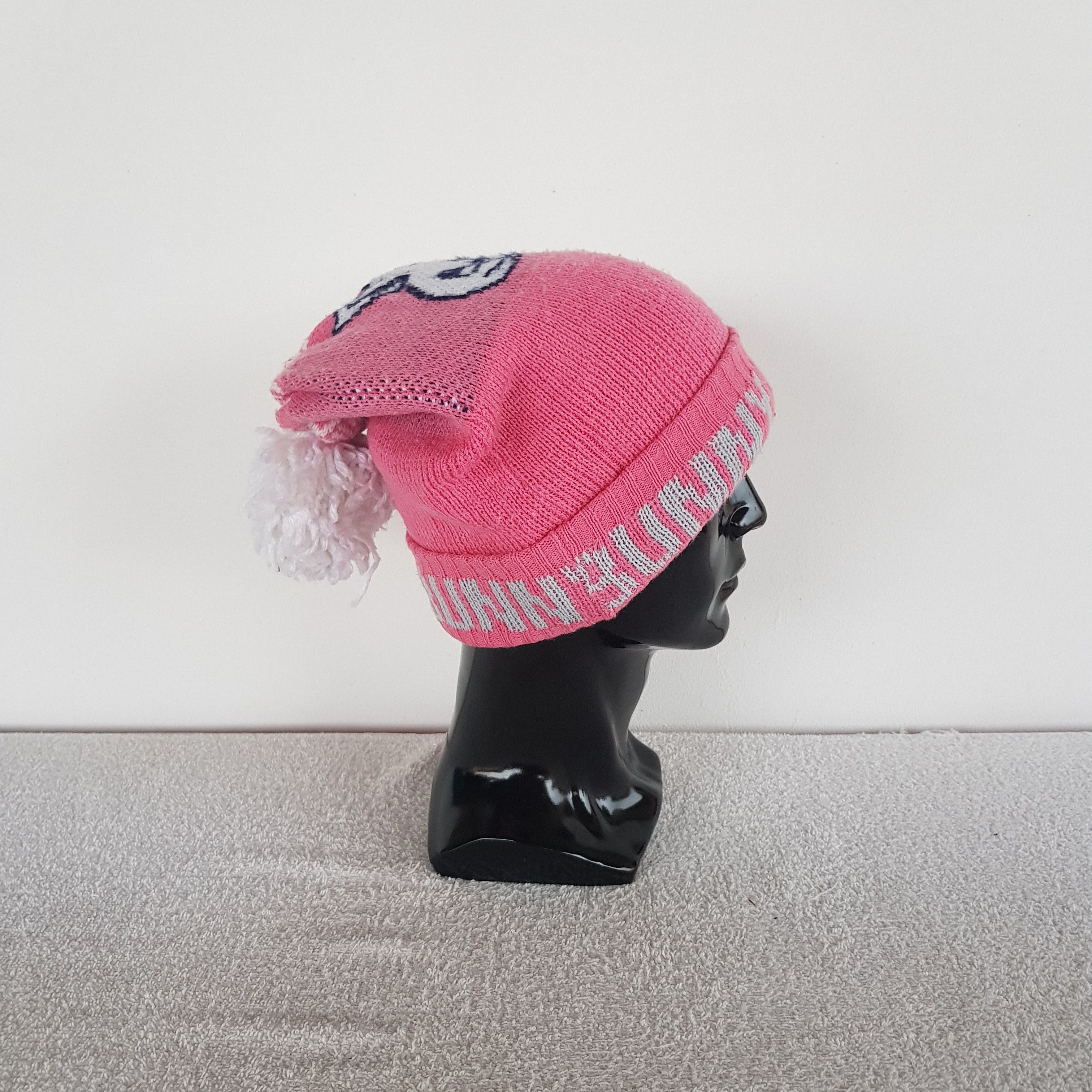 Japanese Brand Vintage 90s Bunny Bunny Cute Beanie Snow Caps Ski Hats. Size ONE SIZE - 4 Thumbnail