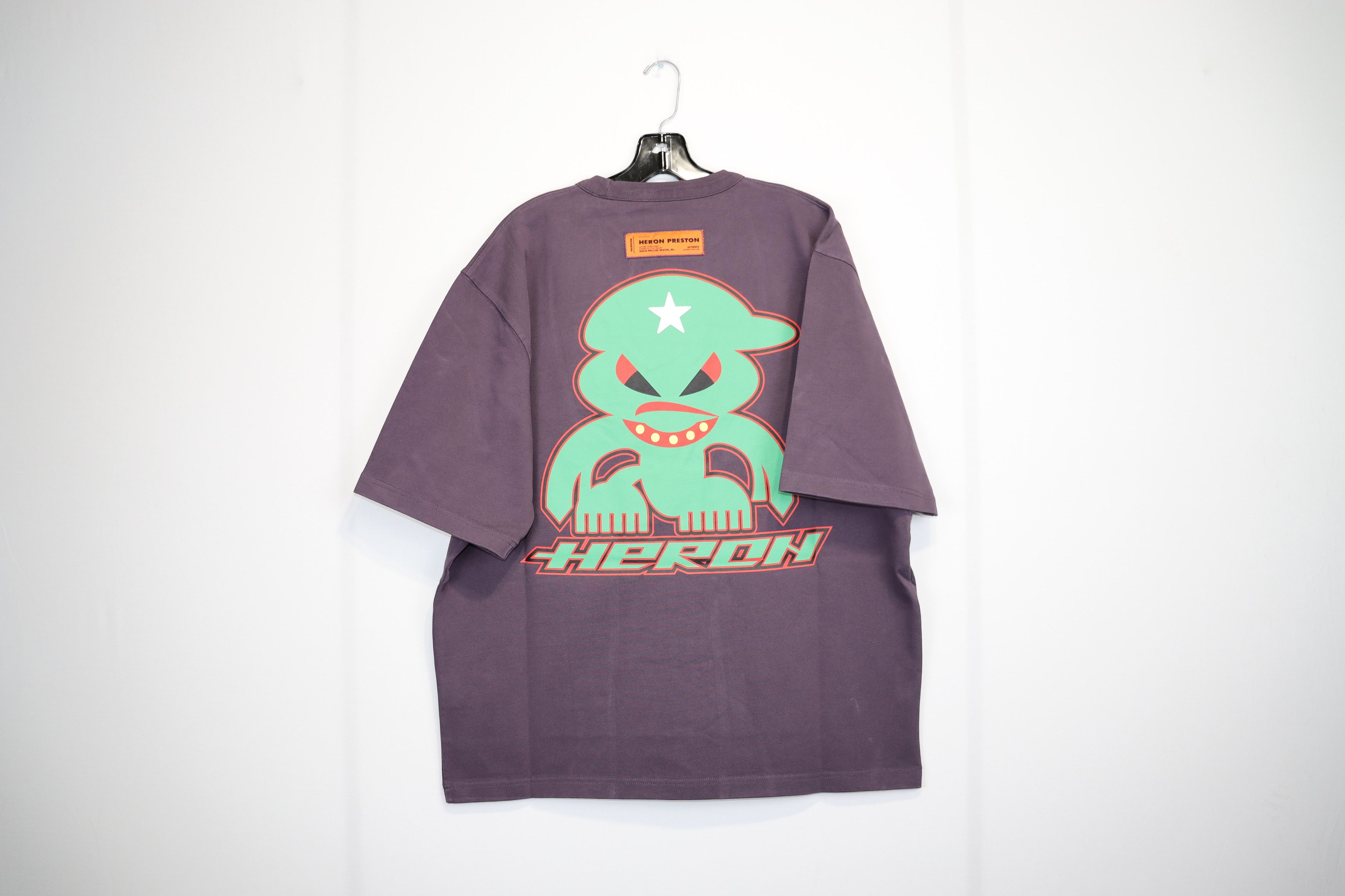 Heron Preston o1rshd1 Monster SS Tee in Purple/Green Size US L / EU 52-54 / 3 - 11 Thumbnail