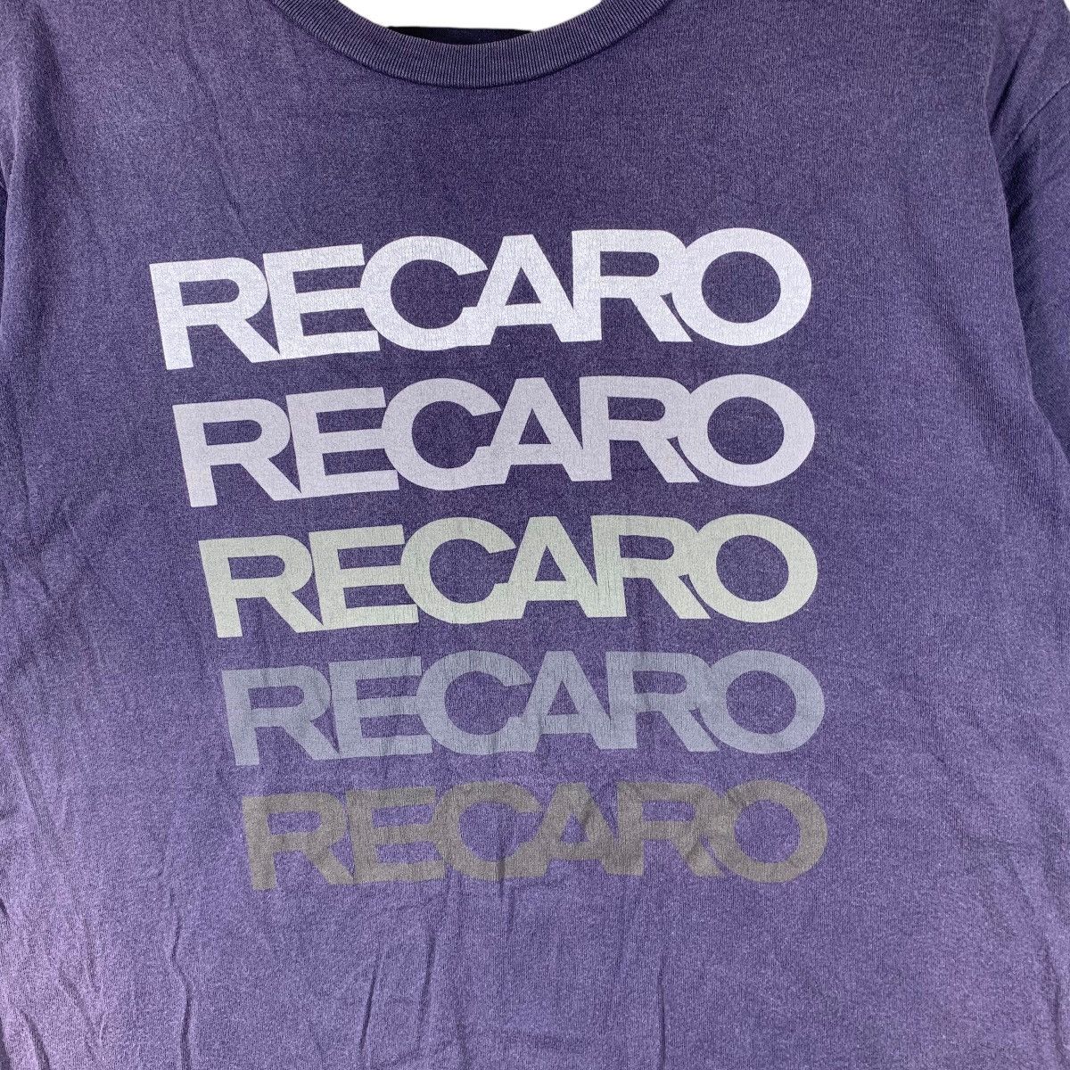 Vintage RECARO AUTOMOTIVE MOTORSPORT Racing Tee Shirt Top Team Size US M / EU 48-50 / 2 - 4 Thumbnail