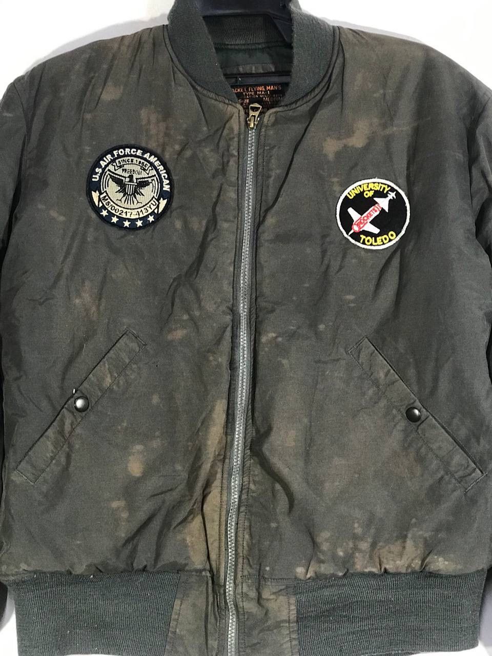 Buzz Rickson's Vintage flying jacket MA-1 buzz rickson schoeller Size US M / EU 48-50 / 2 - 3 Thumbnail