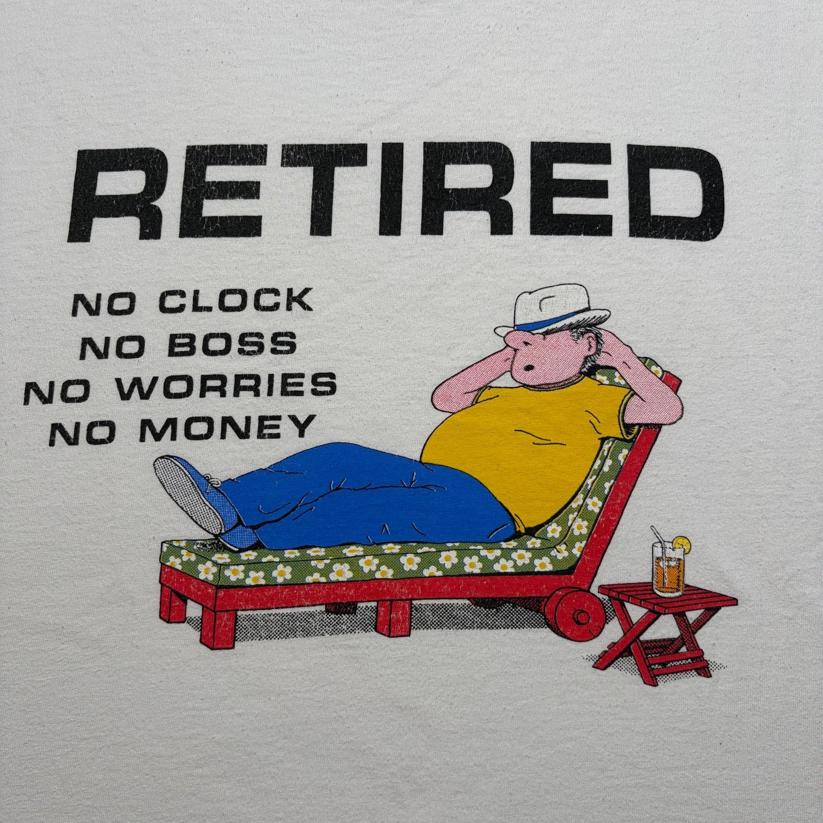 Hanes Vintage Retired Graphic T Shirt Men’s XL White Funny Nevada Size US XL / EU 56 / 4 - 2 Thumbnail