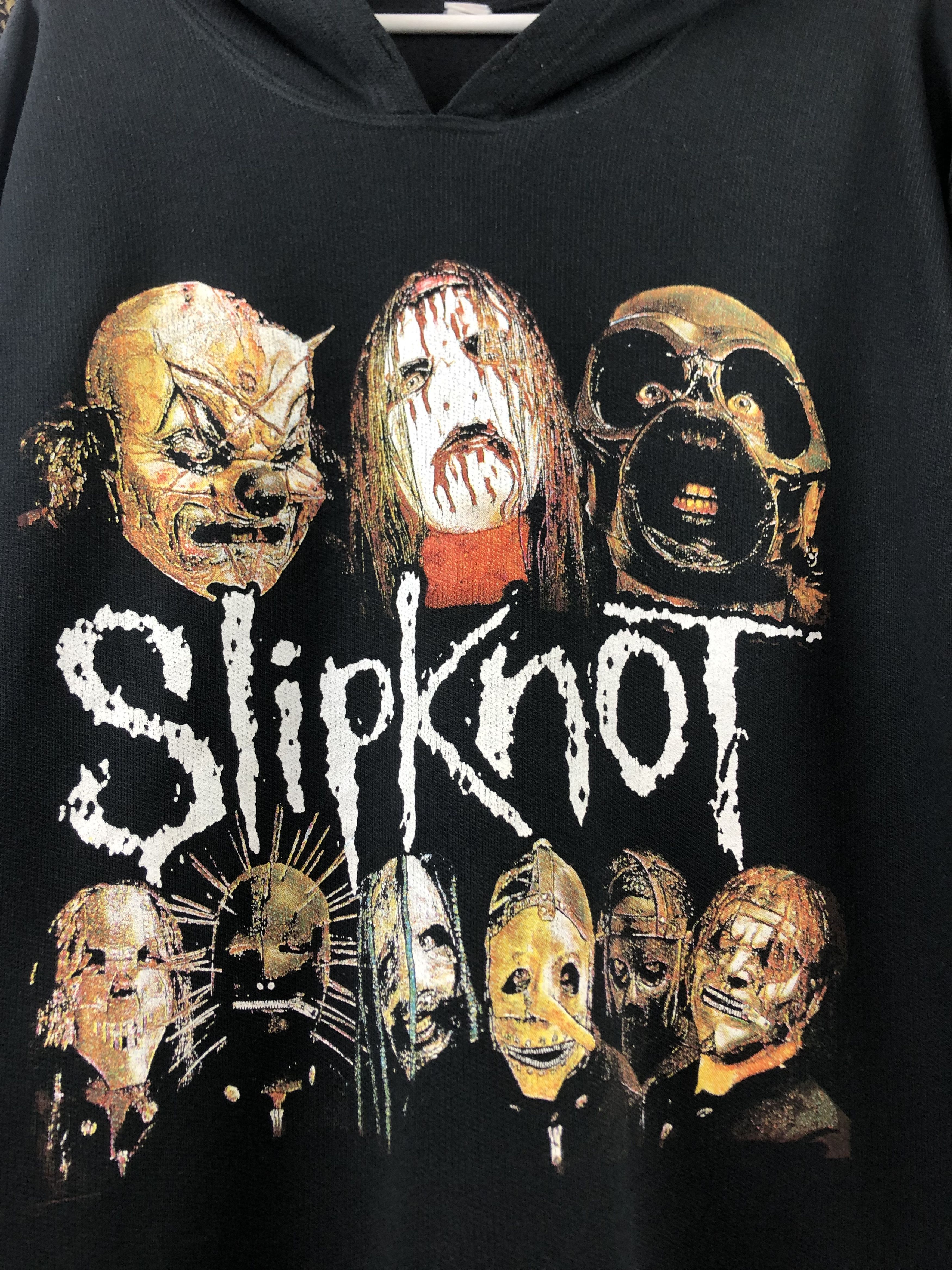 Band Tees × Vintage Vintage 2001 Slipknot IOWA Hoodie Very Rare Rock Band Over Size US XL / EU 56 / 4 - 10 Thumbnail