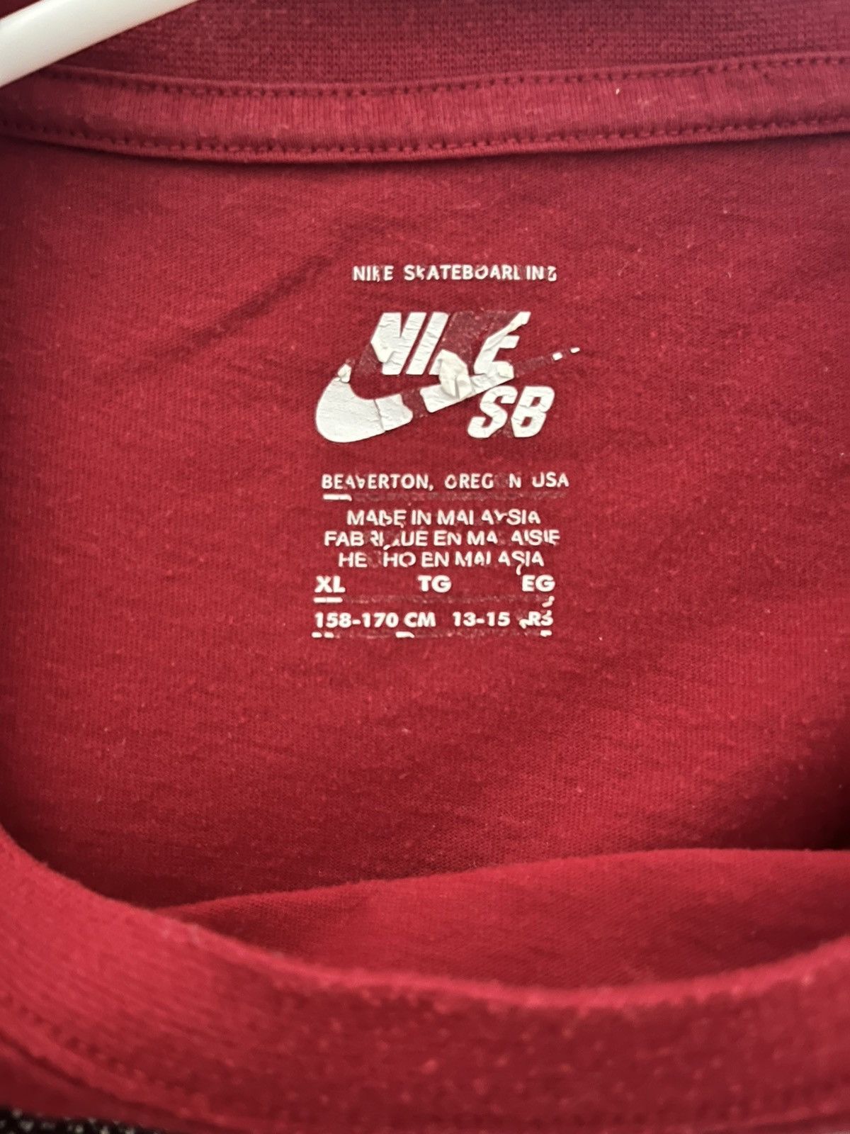Nike Red Nike SB vintage shirt Size US S / EU 44-46 / 1 - 3 Thumbnail