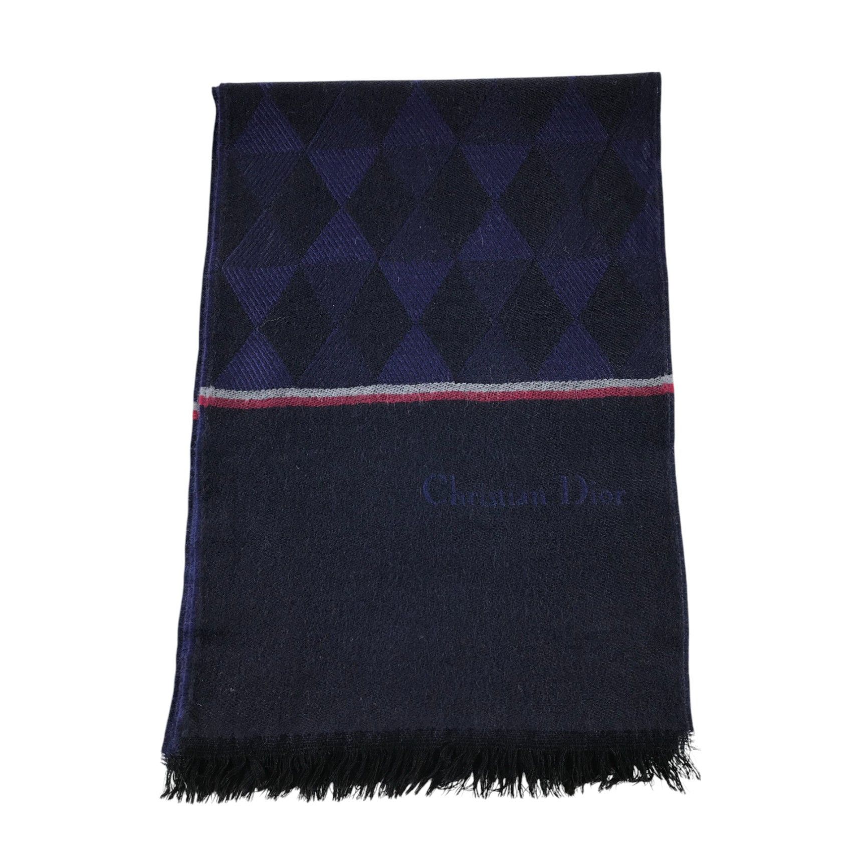 Vintage Christian Dior Monsieur Scarf / Muffler / Neckwear - WW2139 Size ONE SIZE - 2 Thumbnail