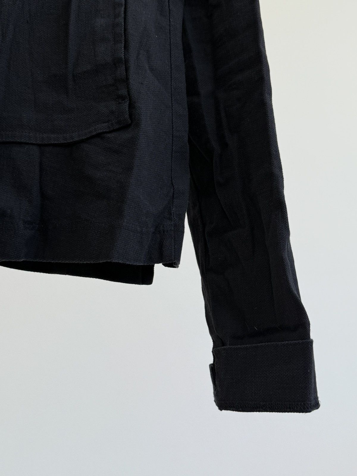 Rundholz Rundholz Black Linen Cotton Jacket Size S Size S / US 4 / IT 40 - 7 Thumbnail