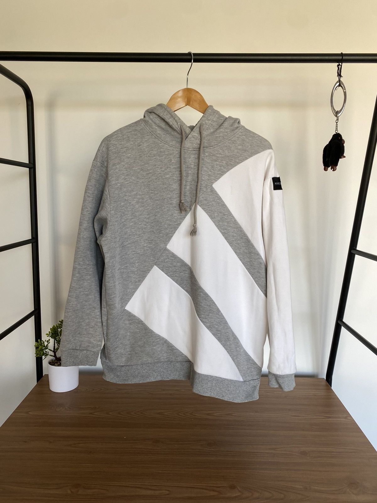 Adidas Adidas Equipment Grey/White Hoodie Size US M / EU 48-50 / 2 - 1 Thumbnail