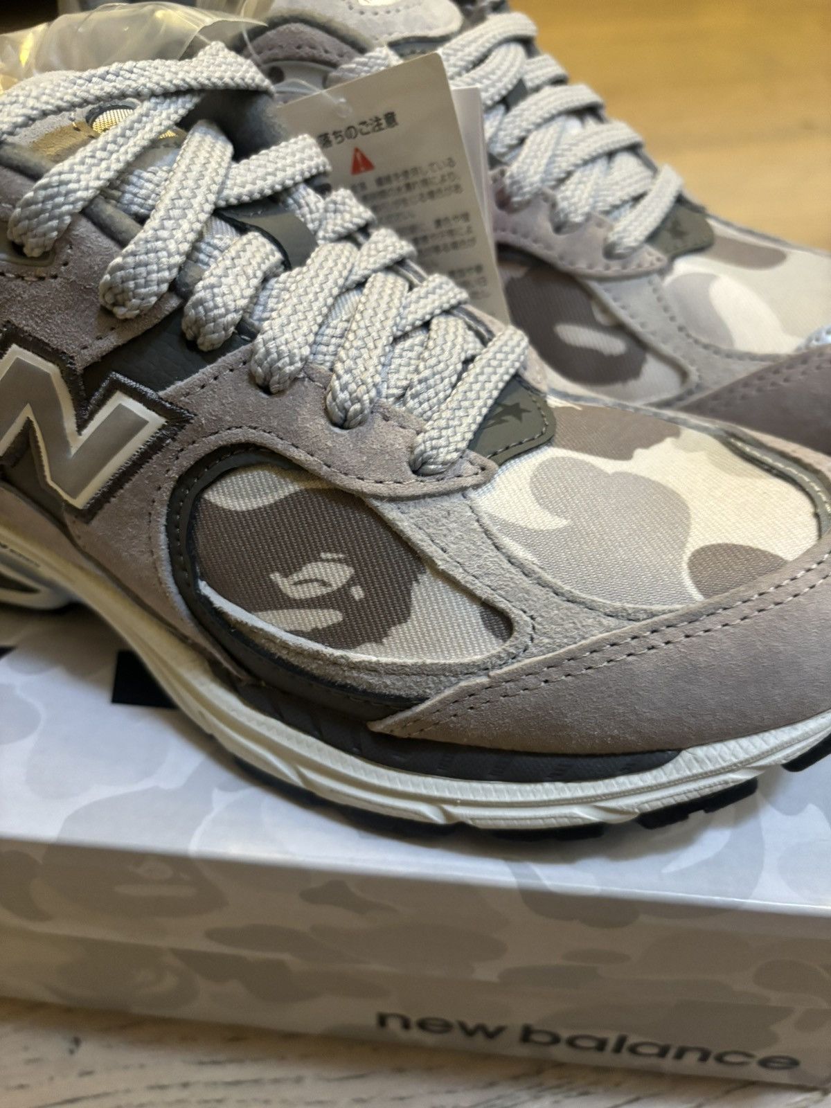 Bape × New Balance Bape x New Balance 2002R 'Grey' Size US 5.5 / EU 38 - 8 Thumbnail