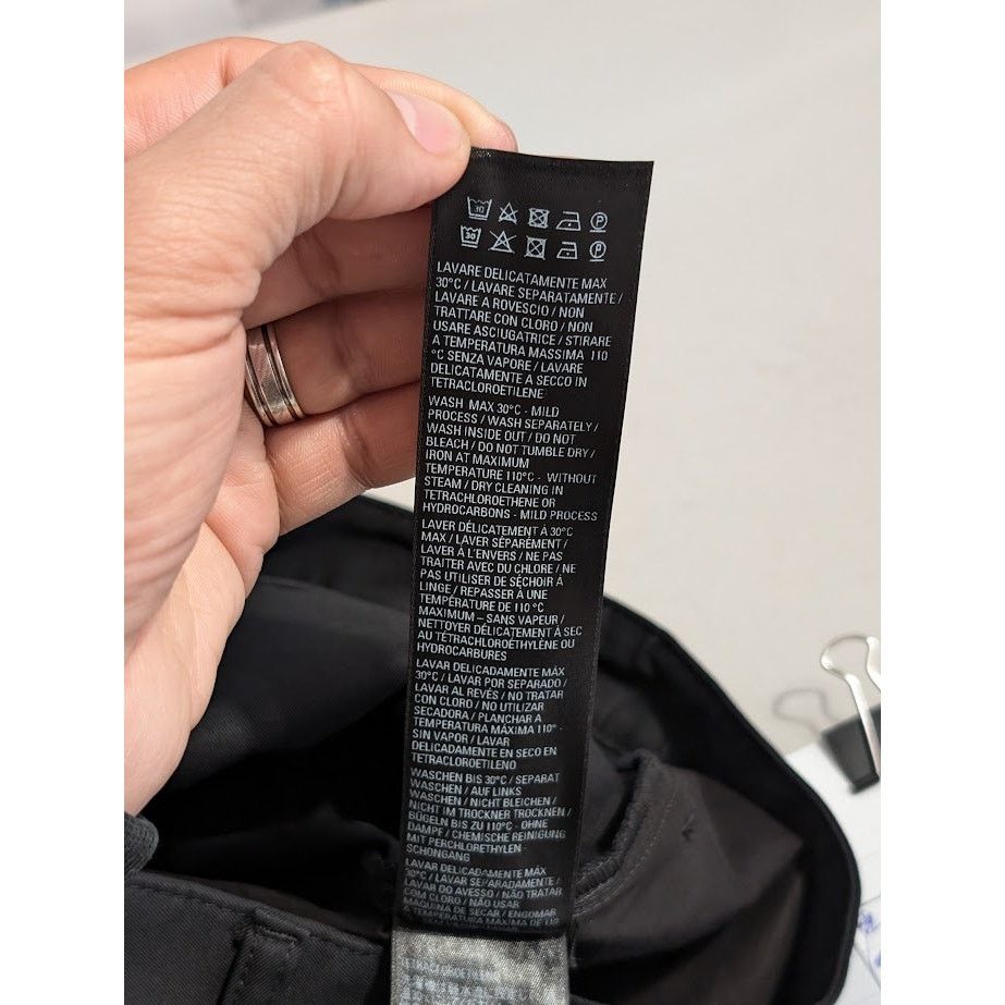 Balenciaga o1rshd1 Denim Jeans in Black Size US 26 / EU 42 - 20 Thumbnail