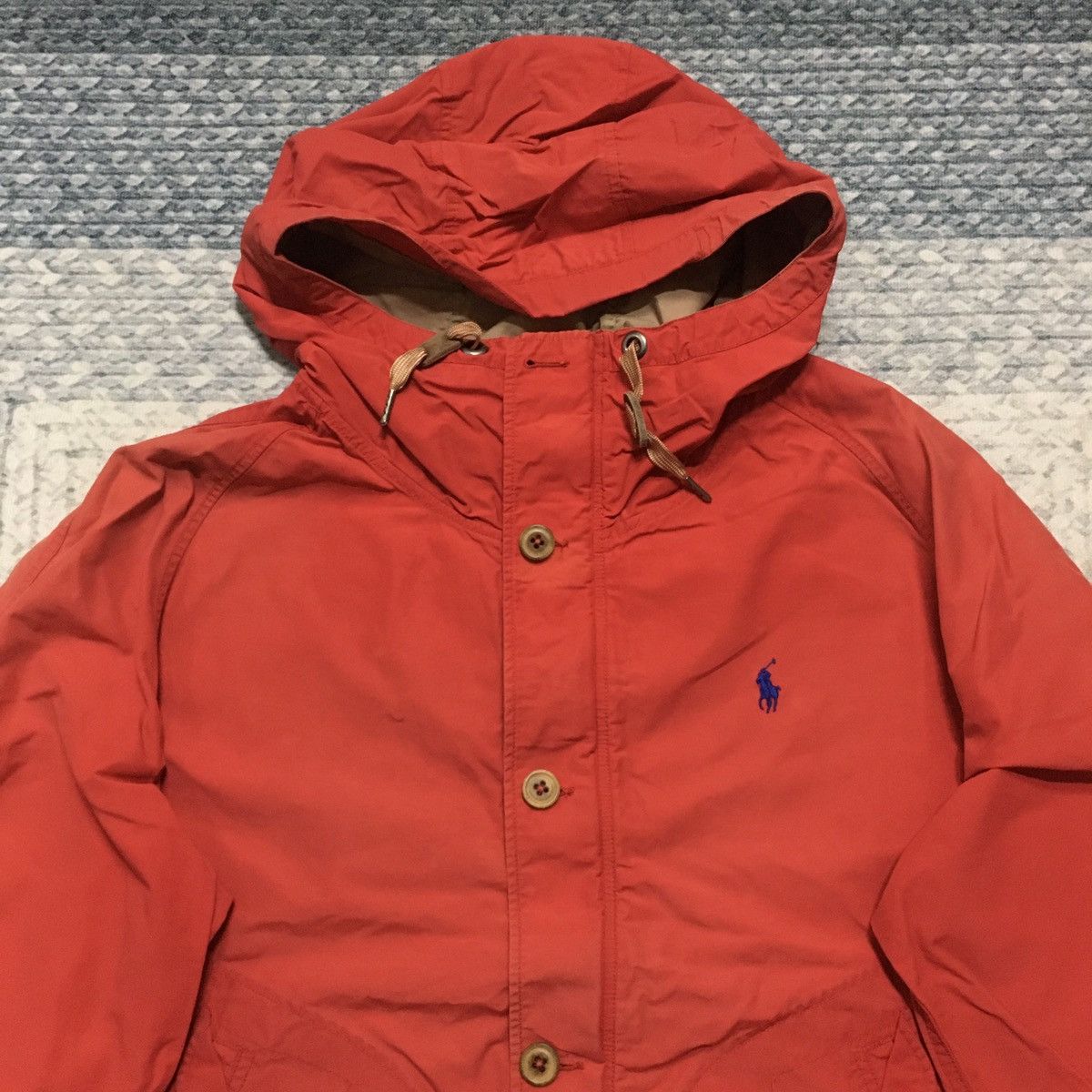 Polo Ralph Lauren × RRL Ralph Lauren × Vintage Faded & Distress 90s Ralph Lauren Small Pony Utility Parkas Size US XXL / EU 58 / 5 - 2 Thumbnail