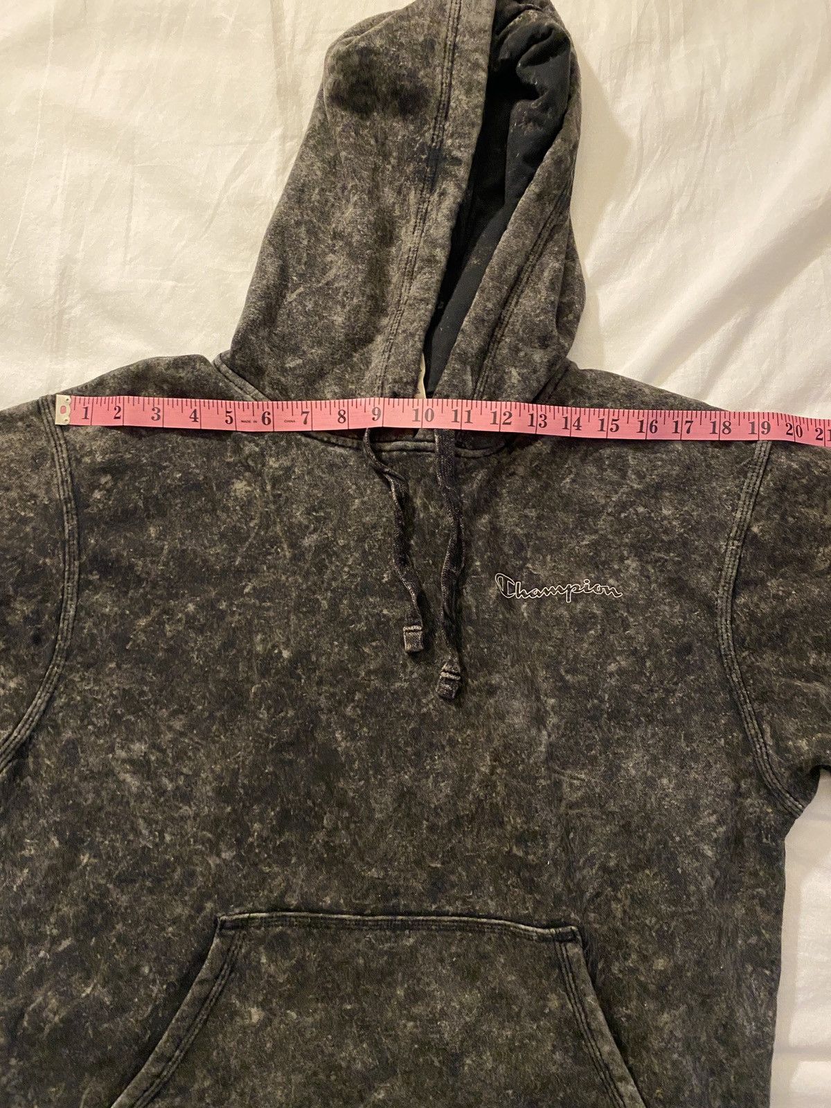 Champion Champion Black Salt Wash Hoodie Size US M / EU 48-50 / 2 - 6 Thumbnail