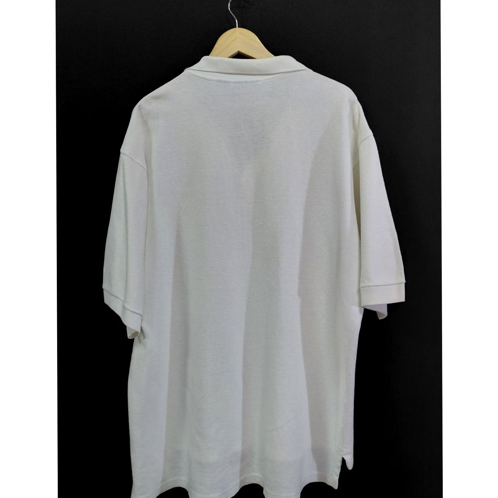 Harley Davidson VINTAGE Harley Davidson Polo Shirt XL White Solid Knit Mens Size US XL / EU 56 / 4 - 2 Thumbnail