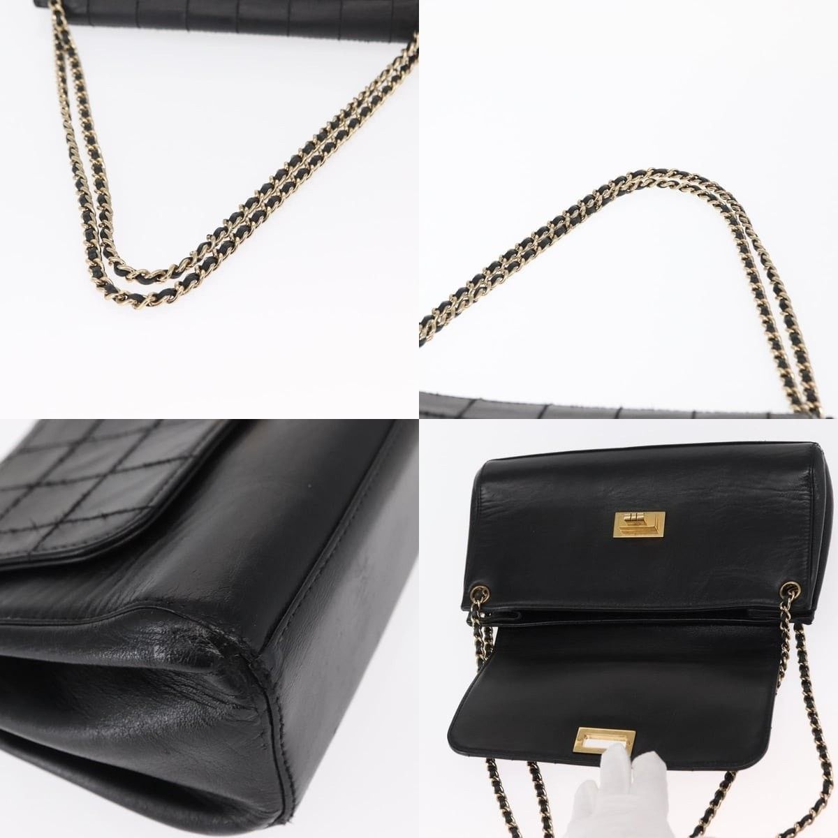 Chanel Chanel Choco Bar Chain Shoulder Bag Size ONE SIZE - 4 Thumbnail