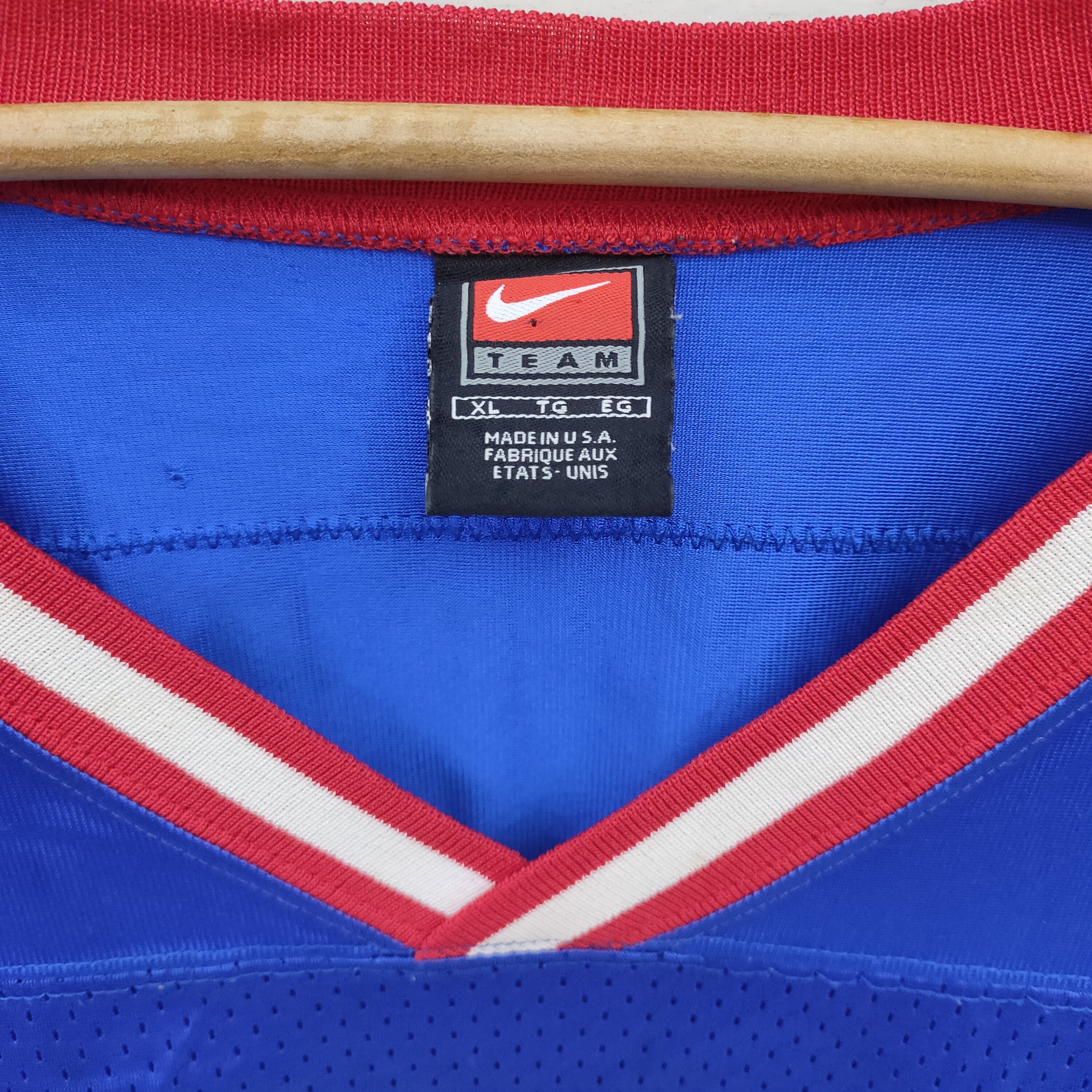 NFL × Nike × Vintage New York Giants Jersey Vintage Nike NFL Jersey Kerry Collins Size US XL / EU 56 / 4 - 7 Thumbnail
