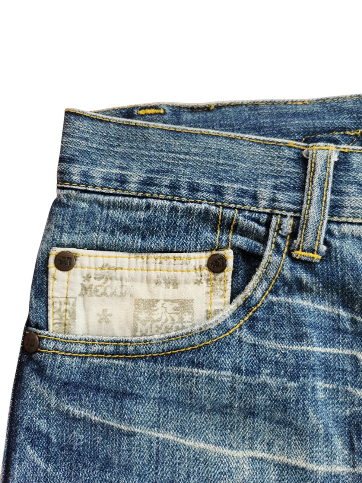 Mecca Mecca Streetwear Baggy Distressed Denim Jeans ♦️ Size 30”x29” Size US 30 / EU 46 - 10 Thumbnail